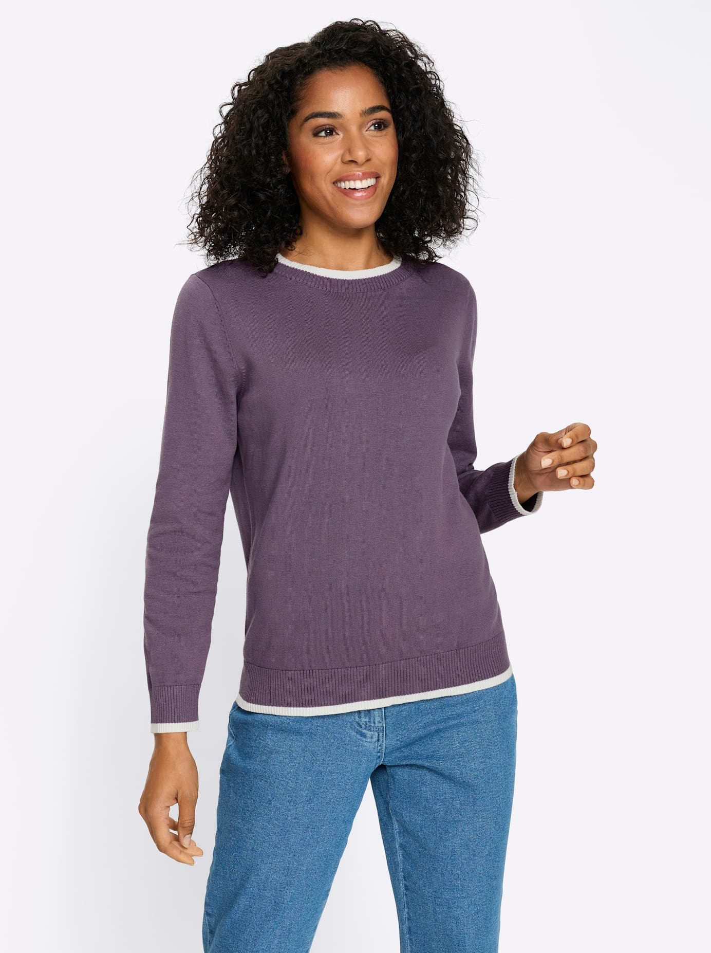 Classic Basics Strickpullover "Langarm-Pullover"