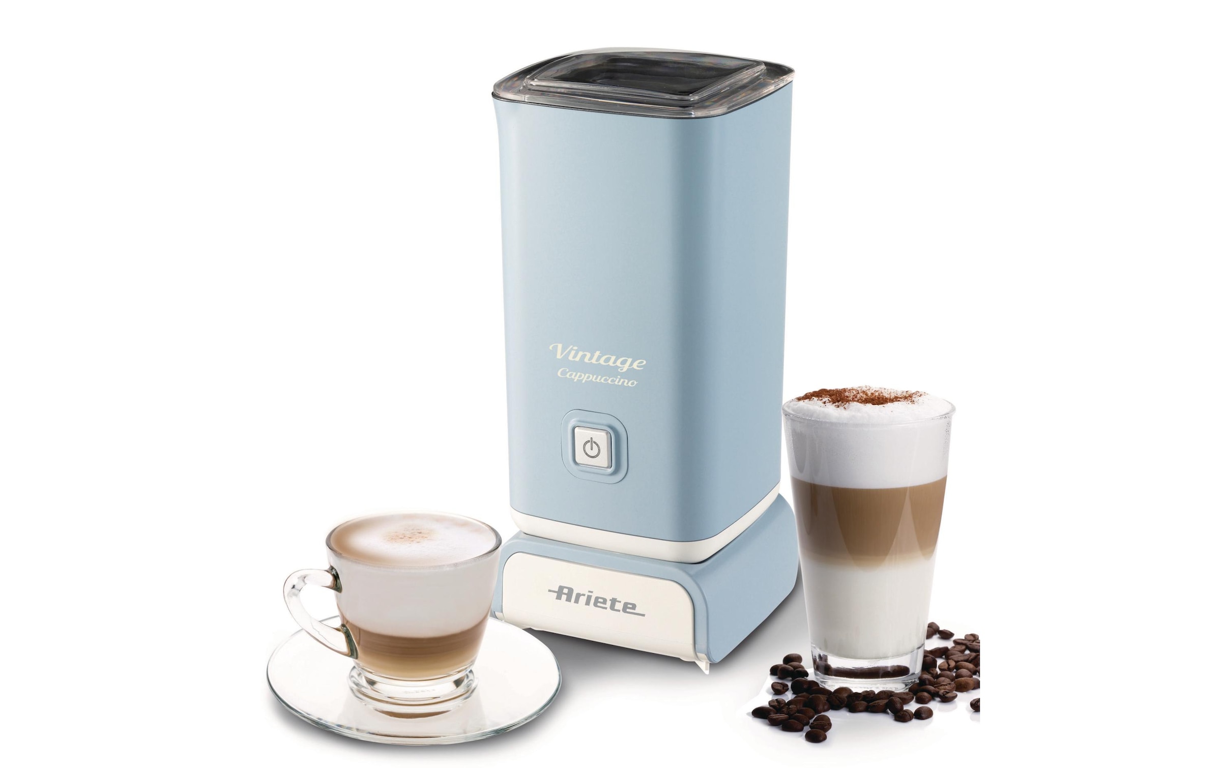Ariete Milchaufschäumer »Cappuccino Vintage, Blau«