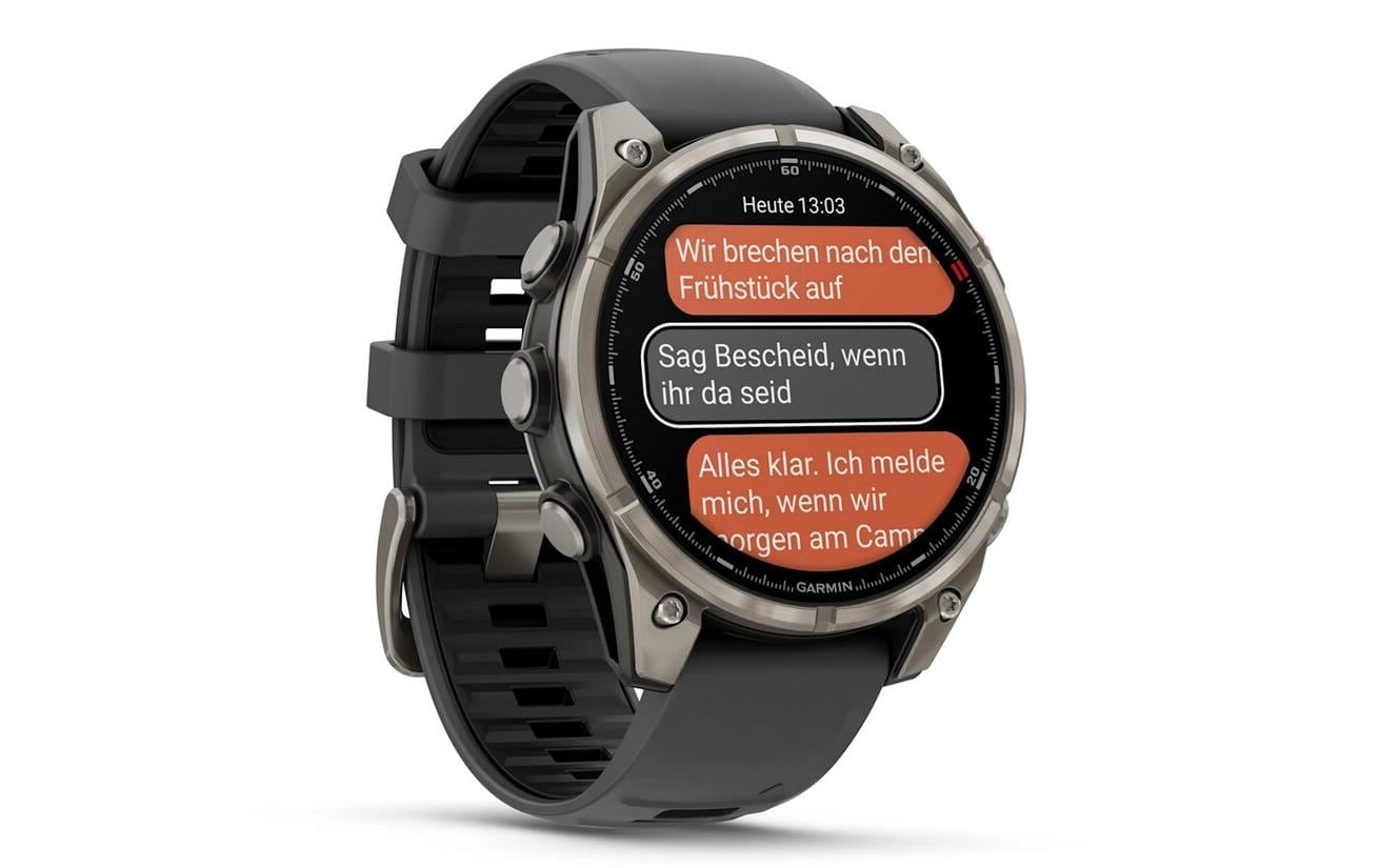 Garmin Smartwatch »fēnix 8 Pro – AMOLED«(/ 1,4 ″)