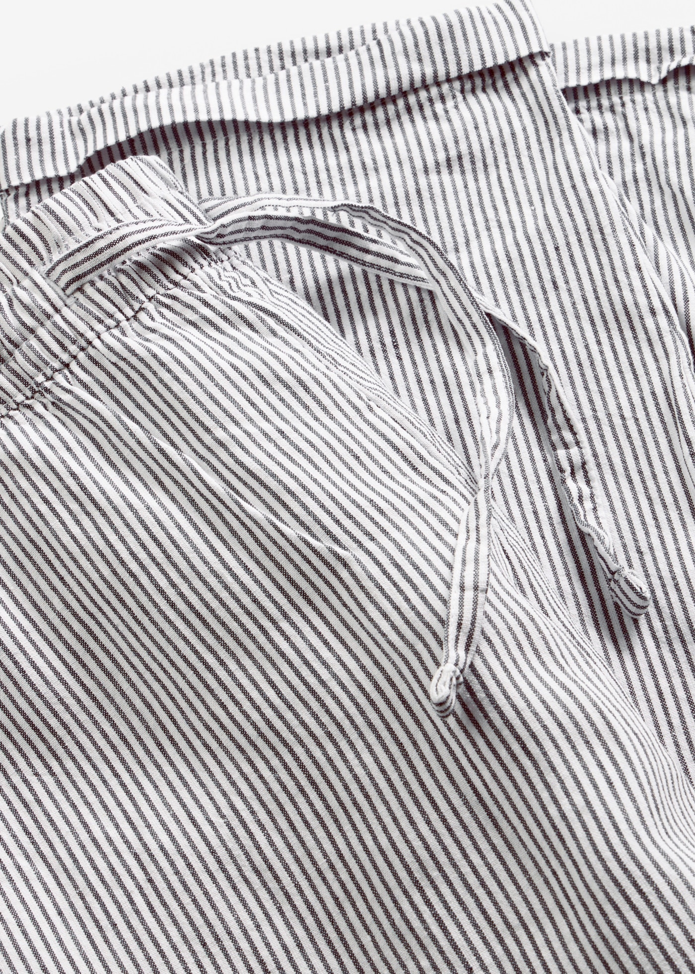 bonprix Pantalon en lin  aus Leinen und Lyocell, mit Elastik-Bündchen, Regular Fit