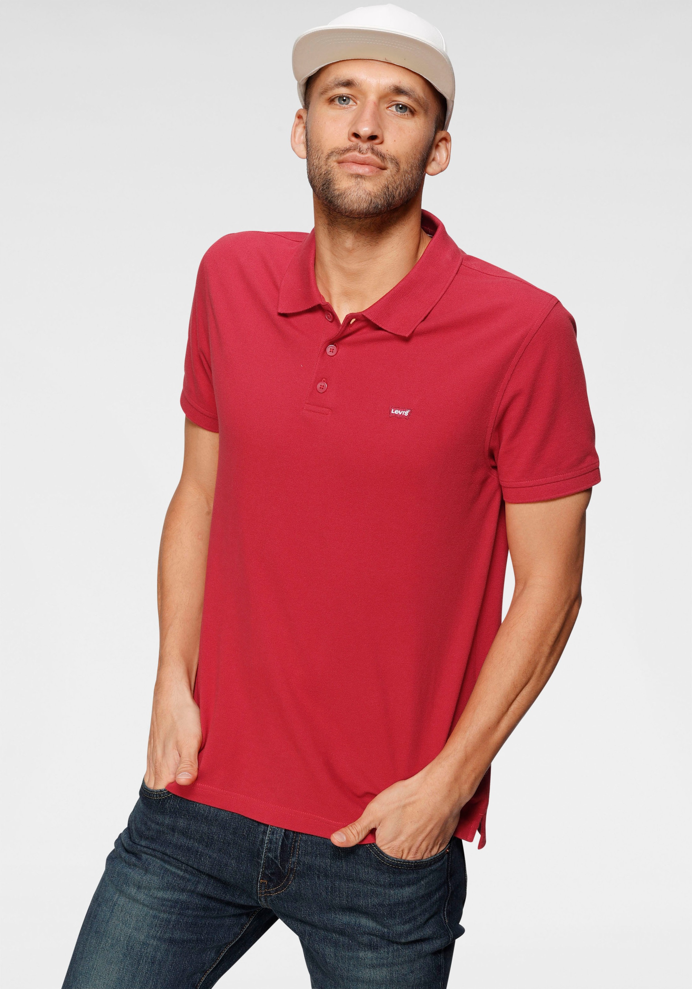 Image of Levi's® Poloshirt »LE NEW LEVIS HM POLO«, mit kleinem Batwing-Logo bei Ackermann Versand Schweiz