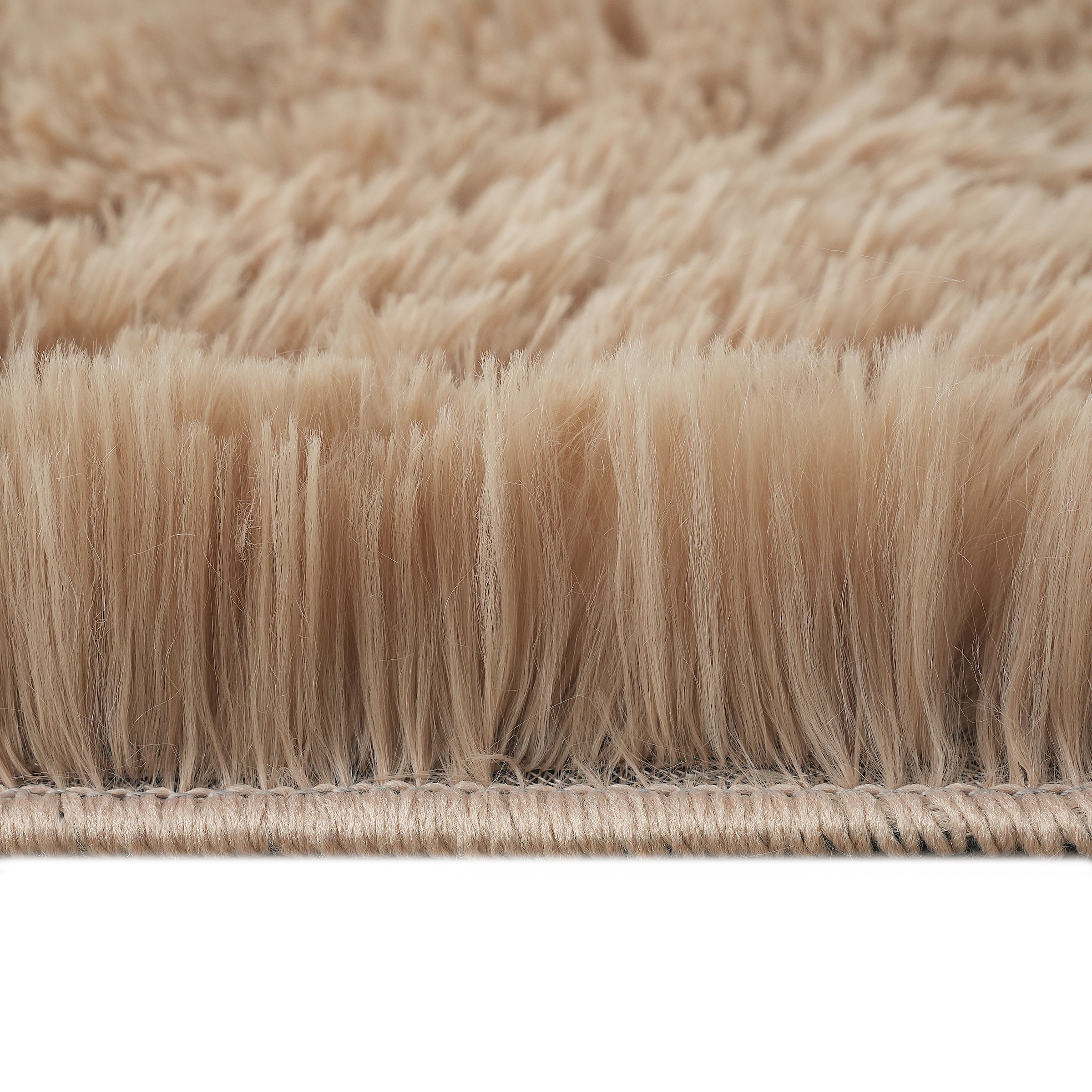 my home Hochflor-Teppich »Leava, besonders weich und kuschelig, leichter Glanz«, rechteckig, 37 mm Höhe, uni, Mikrofaser Teppiche, Plüsch, Wohnzimmer, Schlafzimmer, Esszimmer