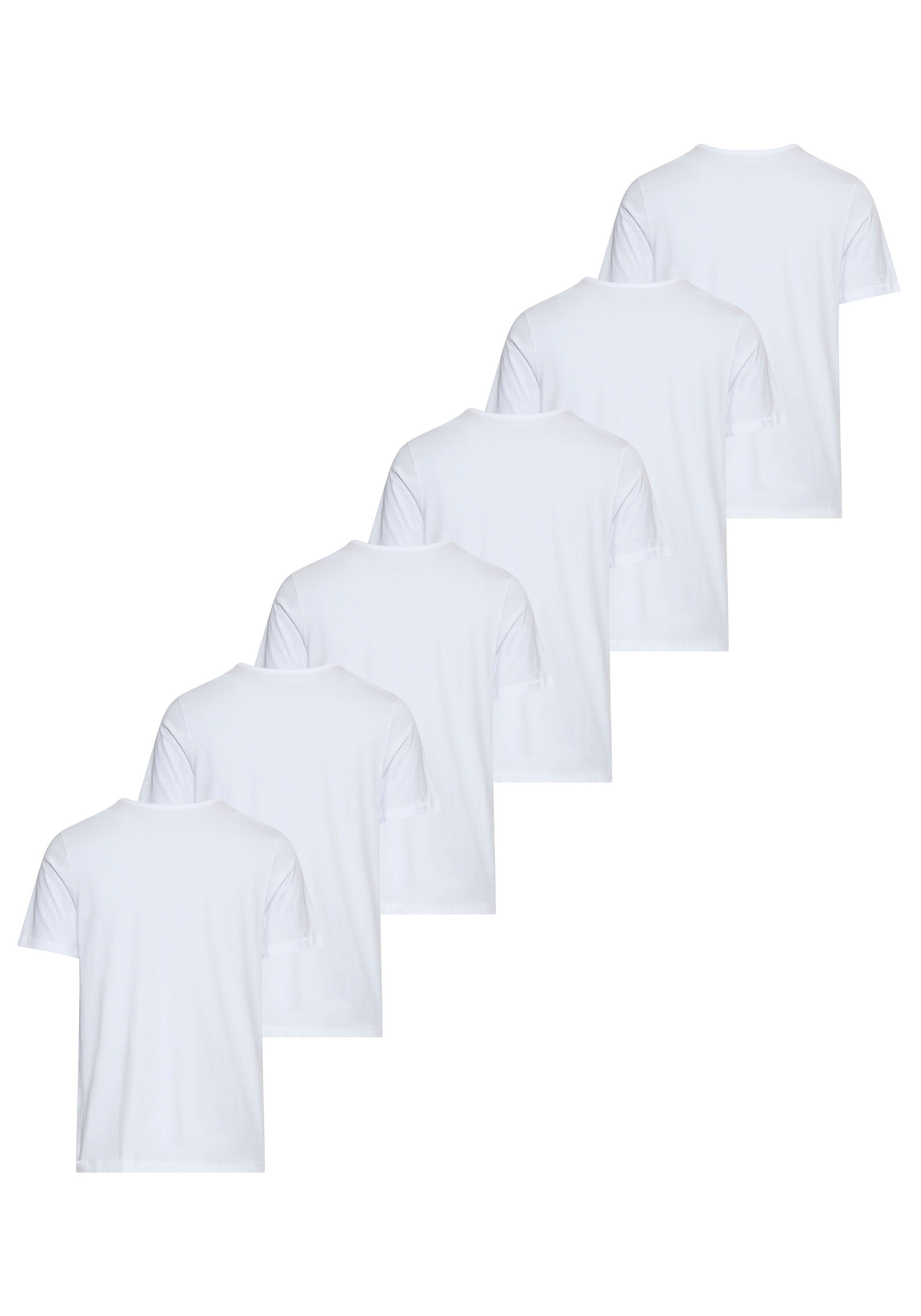 BOSS T-Shirt »5P Authentic«, (5 tlg.), Basic, zum drunterziehen