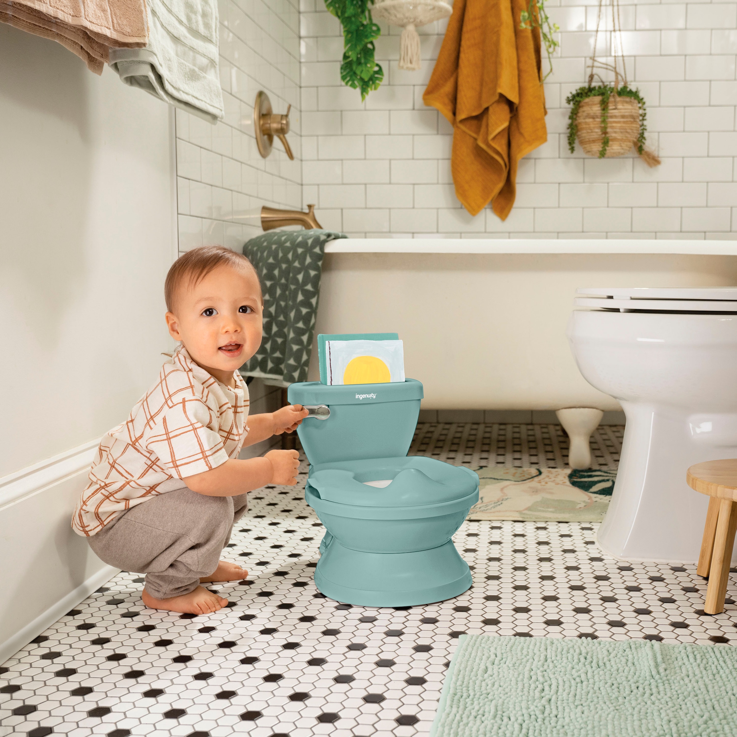 ingenuity Toilettentrainer »My Size Potty Pro™ - Weiss«