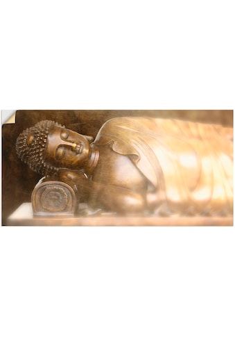 Wandbild »Buddha«, Religion, (1 St.)