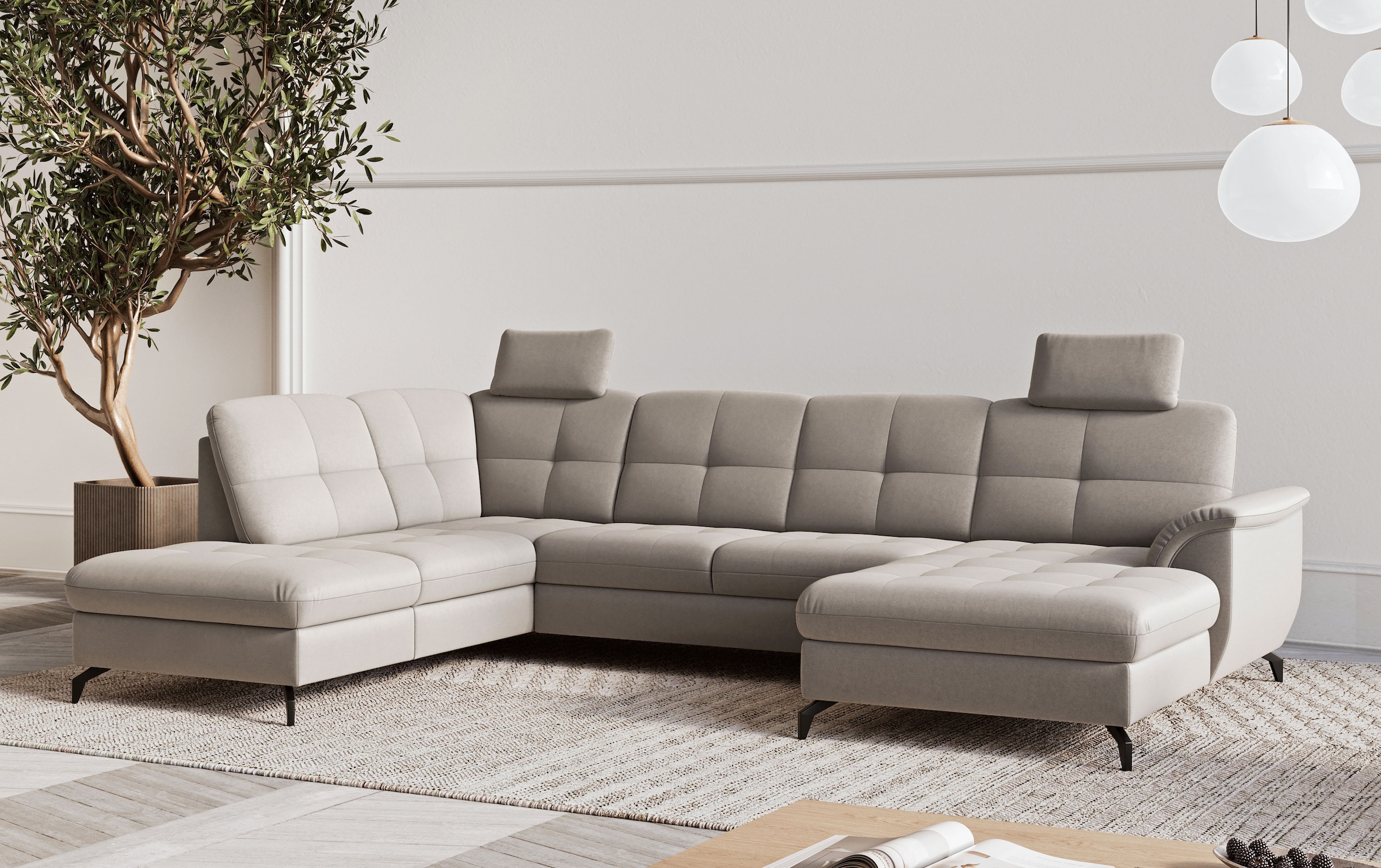 sit&more Wohnlandschaft »Zora« wahlweise mit Bettfunktion und Bettkasten