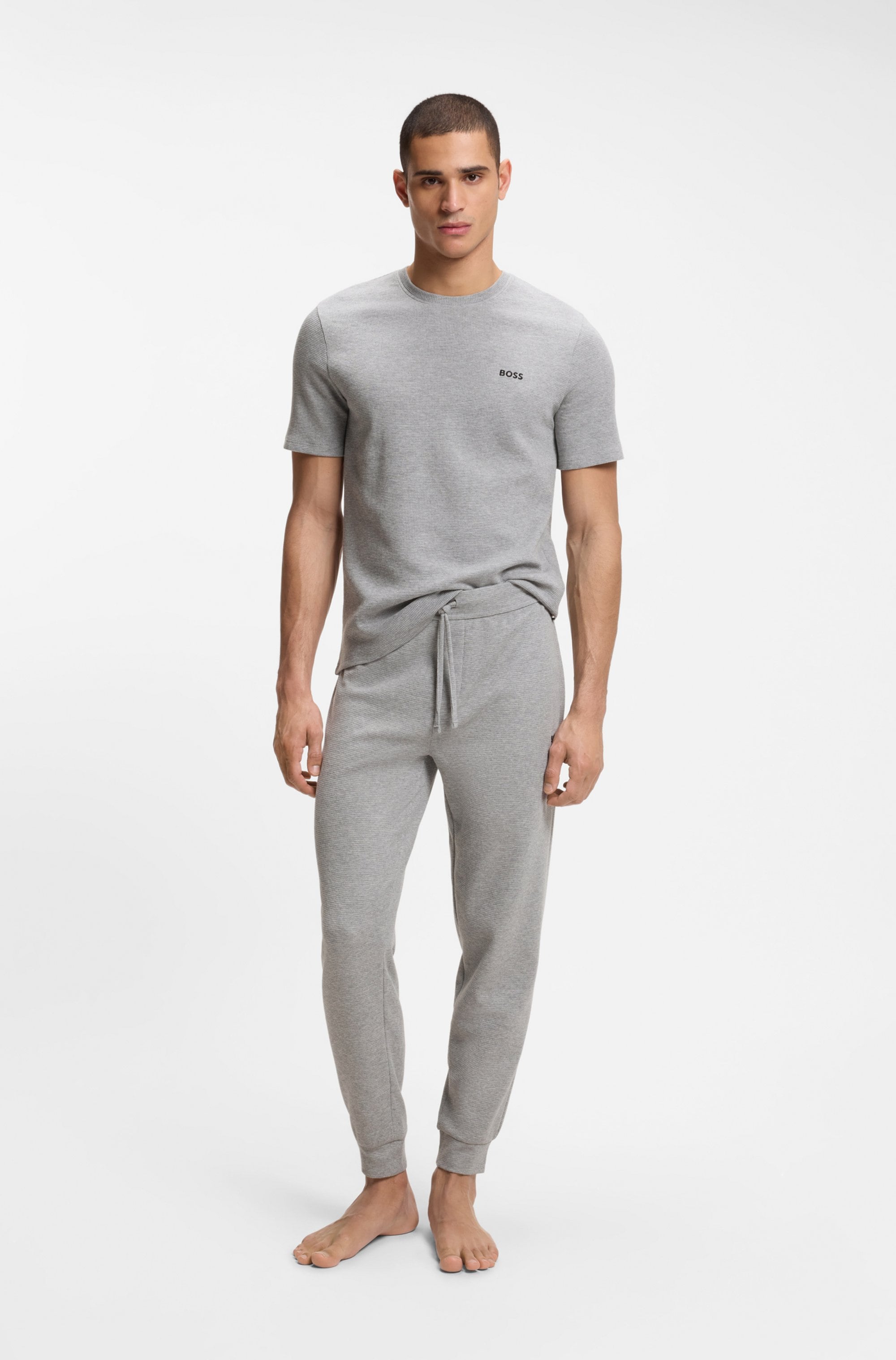 BOSS Haut de pyjama »Waffle T-Shirt«