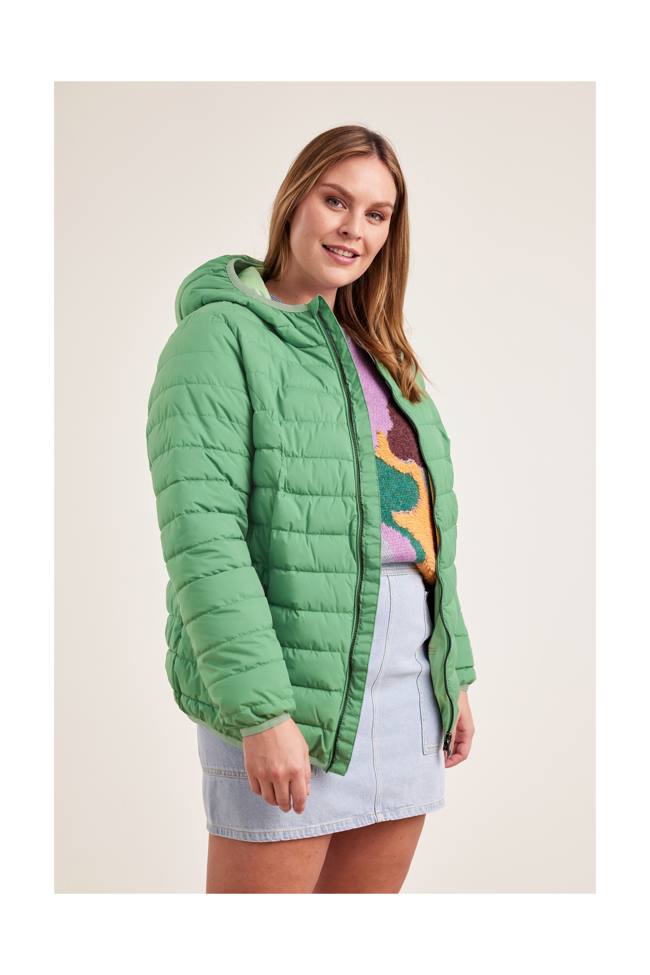 STOY Steppjacke »STS 3 WMN QLTD JCKT«, atmungsaktive, wasserabweisende Damen Steppjacke in grossen Grössen