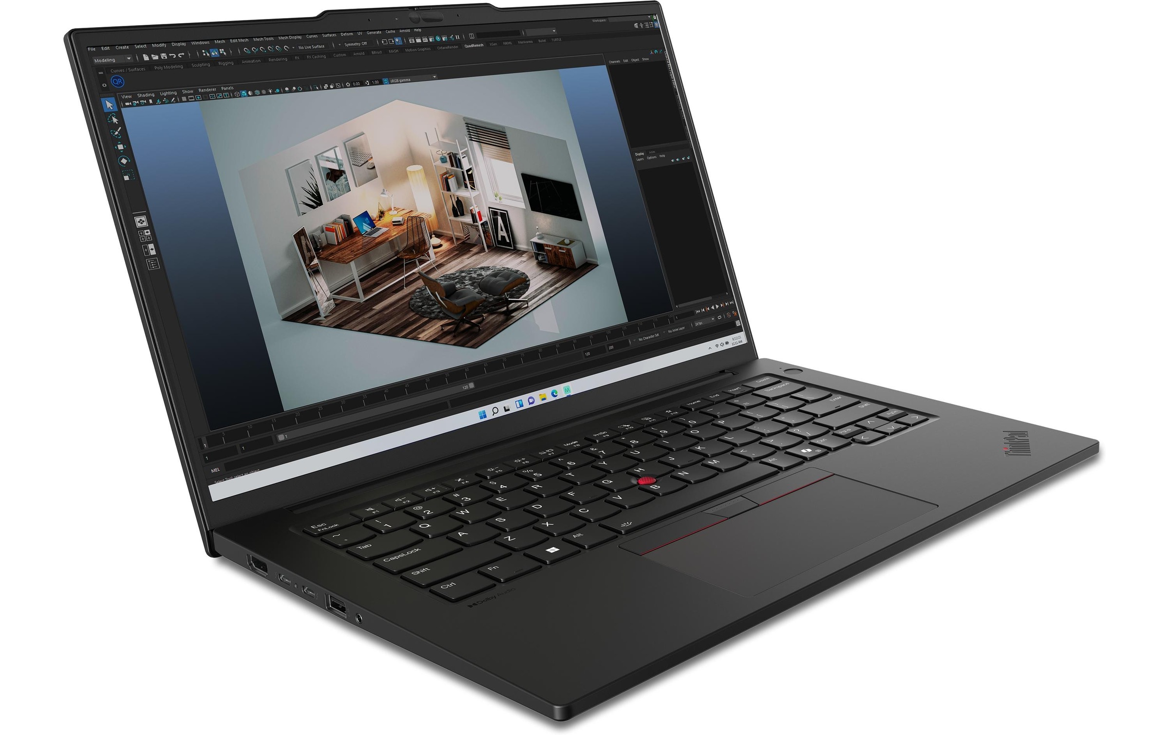 Lenovo Business-Notebook »ThinkPad P14s Gen. 5 (Intel)«, 36,68 cm, / 14,5 Zoll, Intel, Core Ultra 9, ARC, 1000 GB SSD