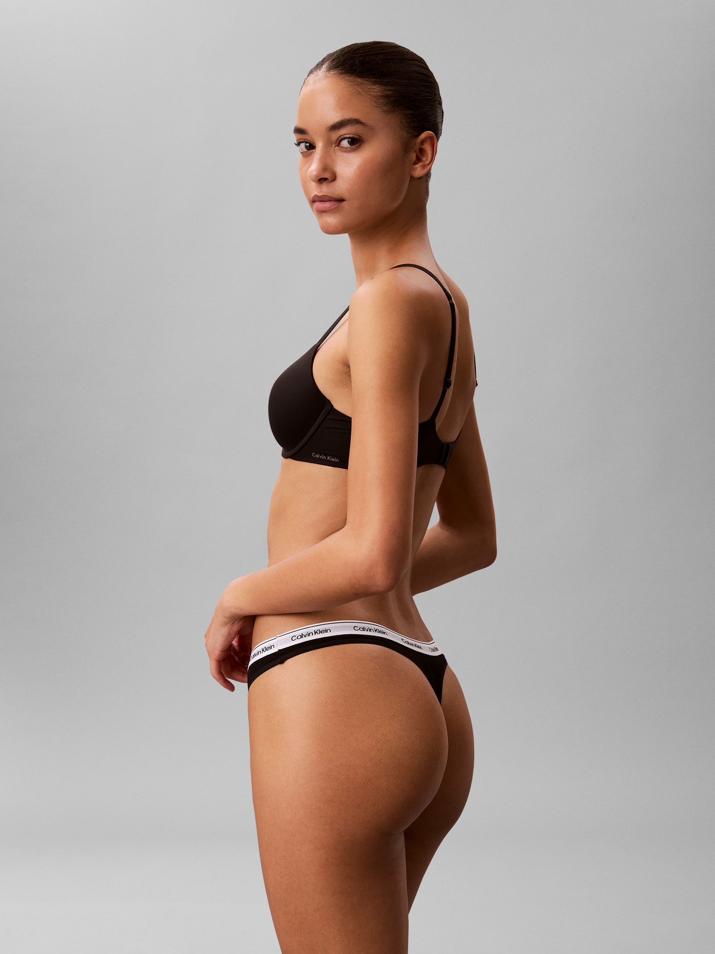 Calvin Klein Underwear Tanga »THONG 3PK« Packung, 3er-Pack,  Körpernahe Passform mit elastischem Bund