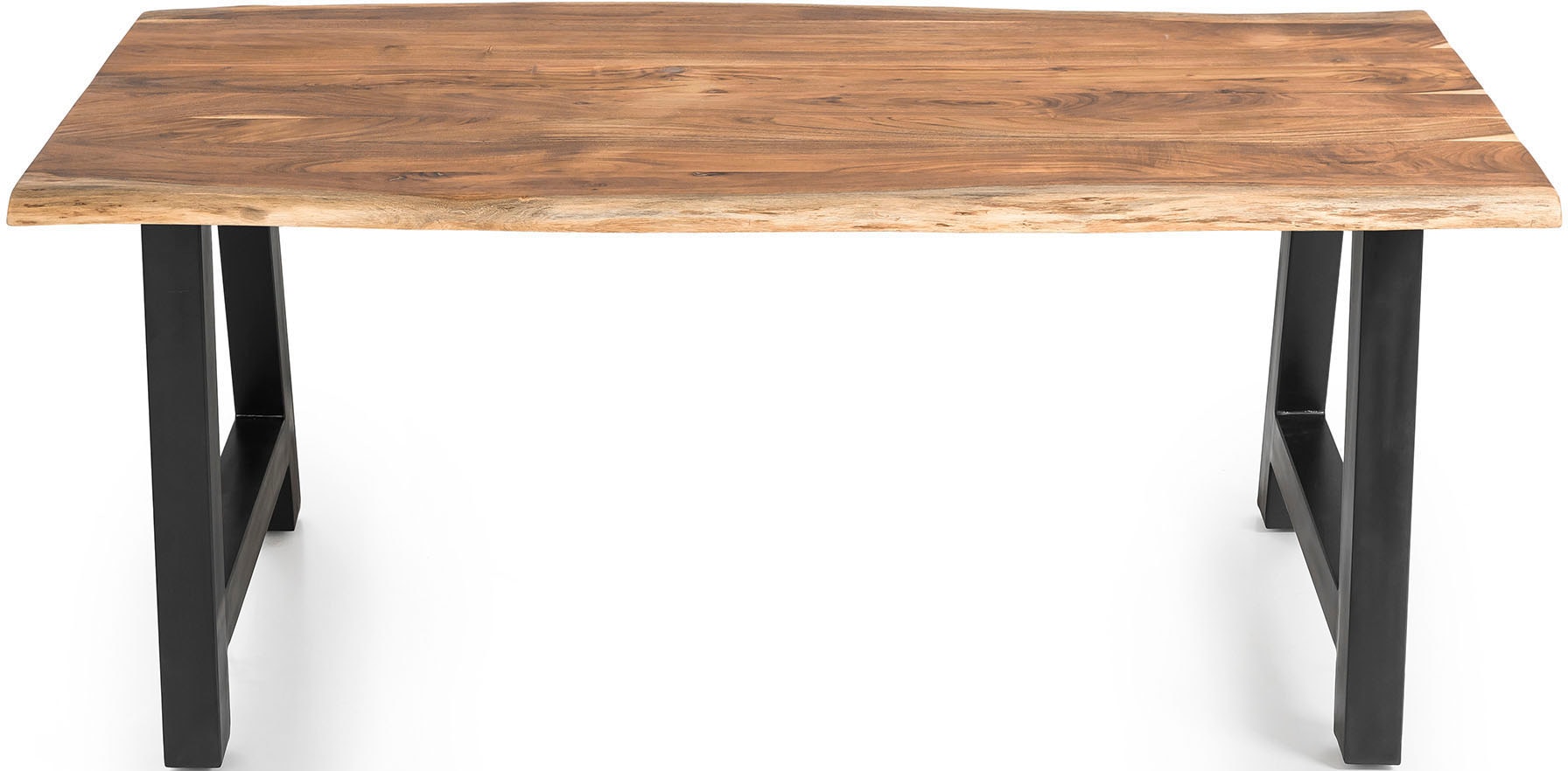 Image of SalesFever Esstisch "Designer-Tisch für stilvolle Mahlzeiten" Zweifach gewachstes, geöltes Massivholz