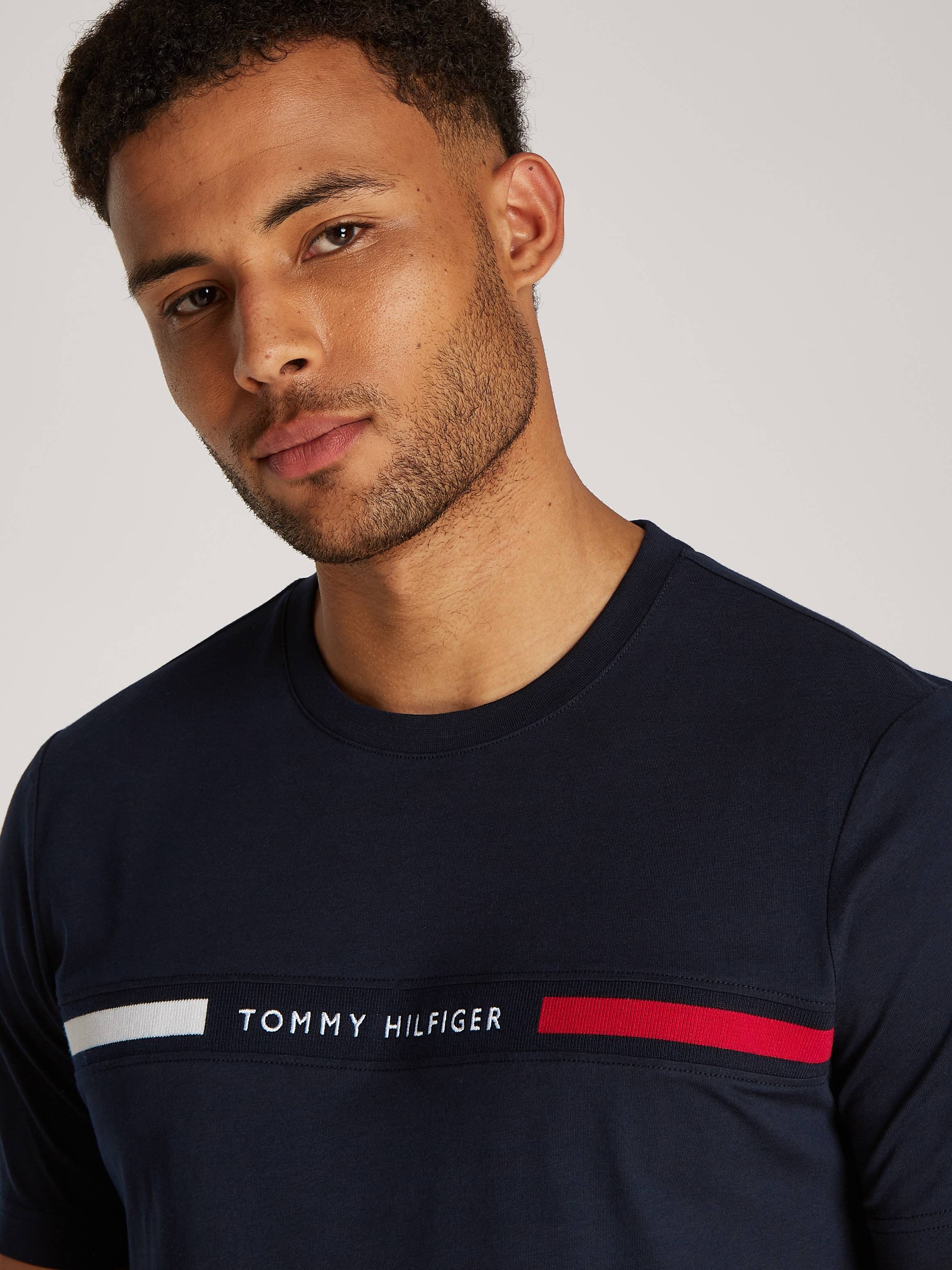 Tommy Hilfiger T-Shirt »HILFIGER CHEST INSERT TEE«