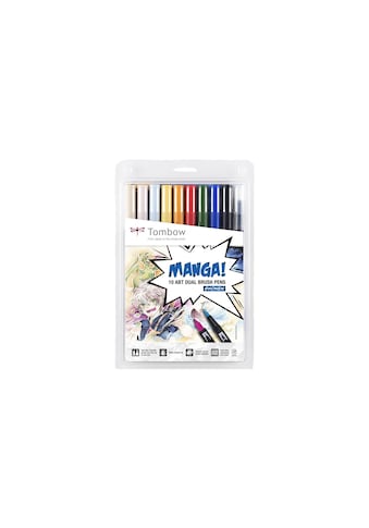 TOMBOW Faserstift »Manga Shonen 12 S«, Wasservermalbar kaufen