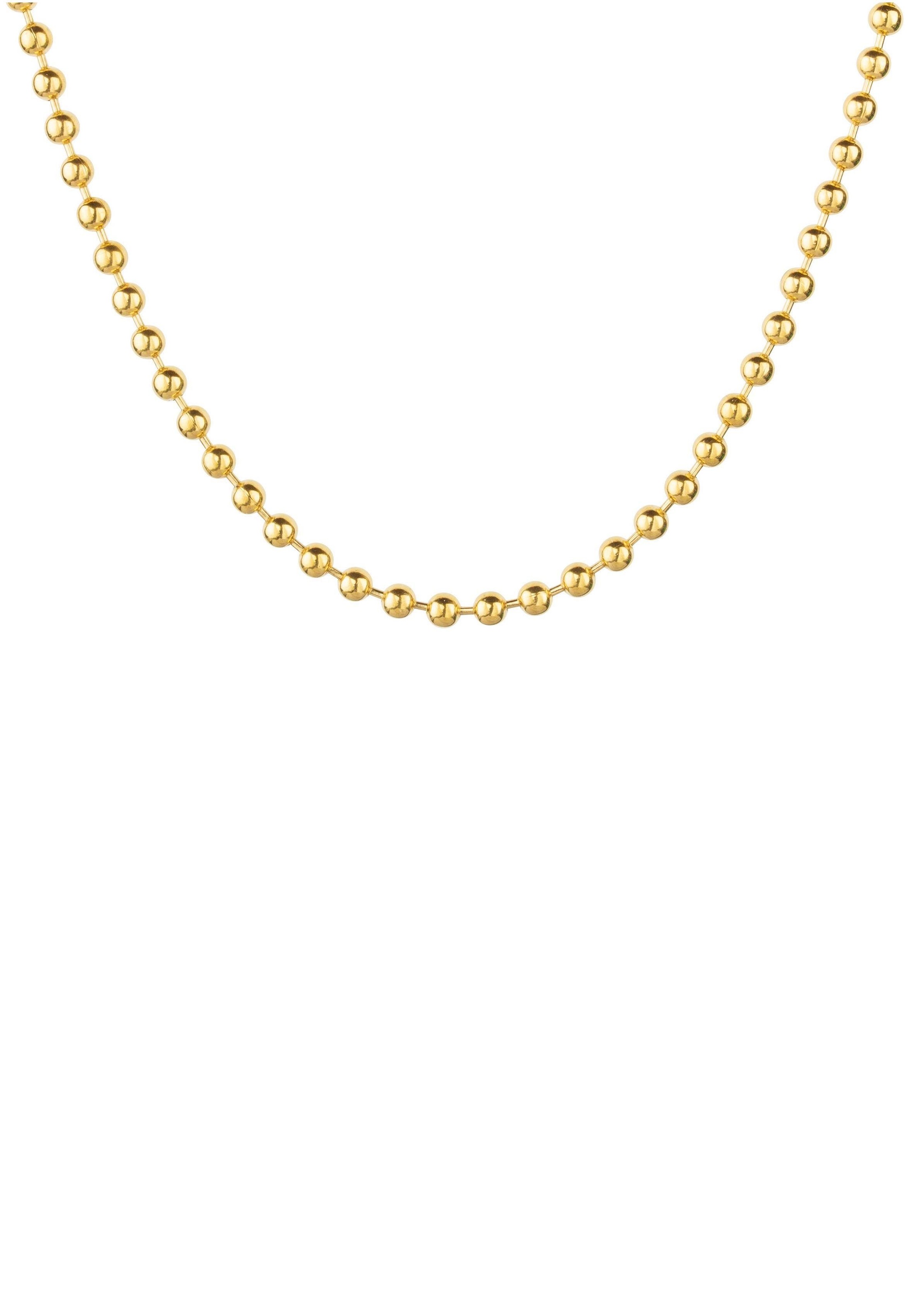 Image of Firetti Edelstahlkette »Kugelkettengliederung, 3,0 mm breit, gelbgoldfarben«, Made in Germany bei Ackermann Versand Schweiz