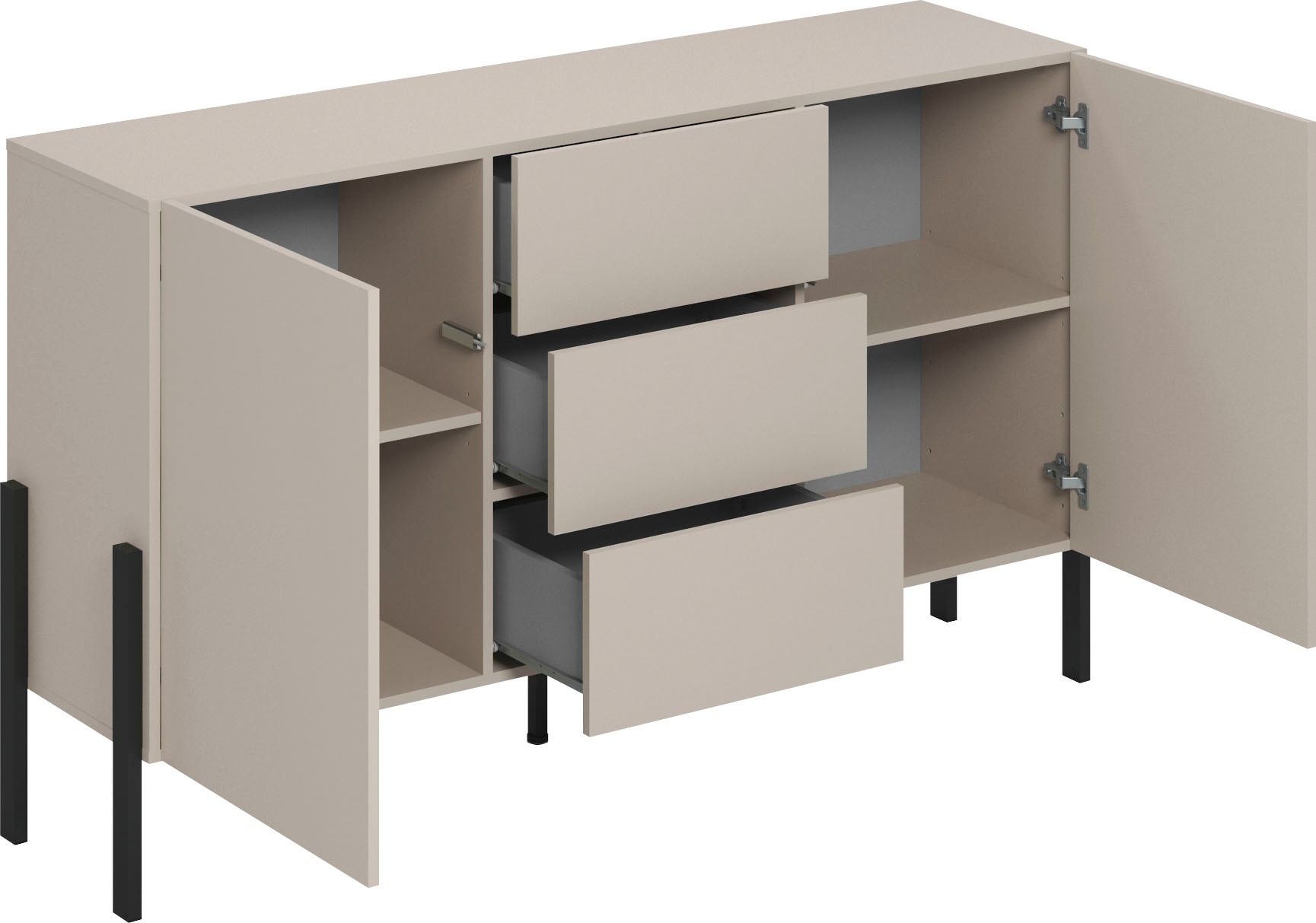 Helvetia Sideboard »Jukon«, Breite 150 cm bzw.180 cm