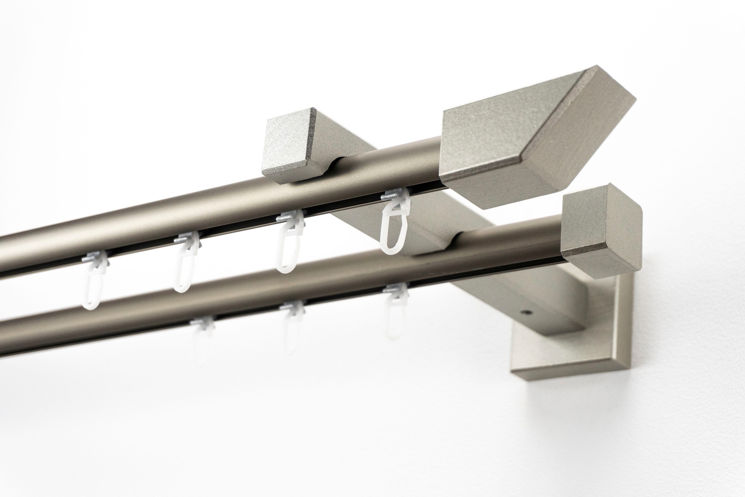 Image of GARESA Gardinenschiene »Cubus, Quadros Innenlauf«, 2 läufig-läufig, Wunschmasslänge, Wunschmasslänge, inkl. Gleiter bei Ackermann Versand Schweiz