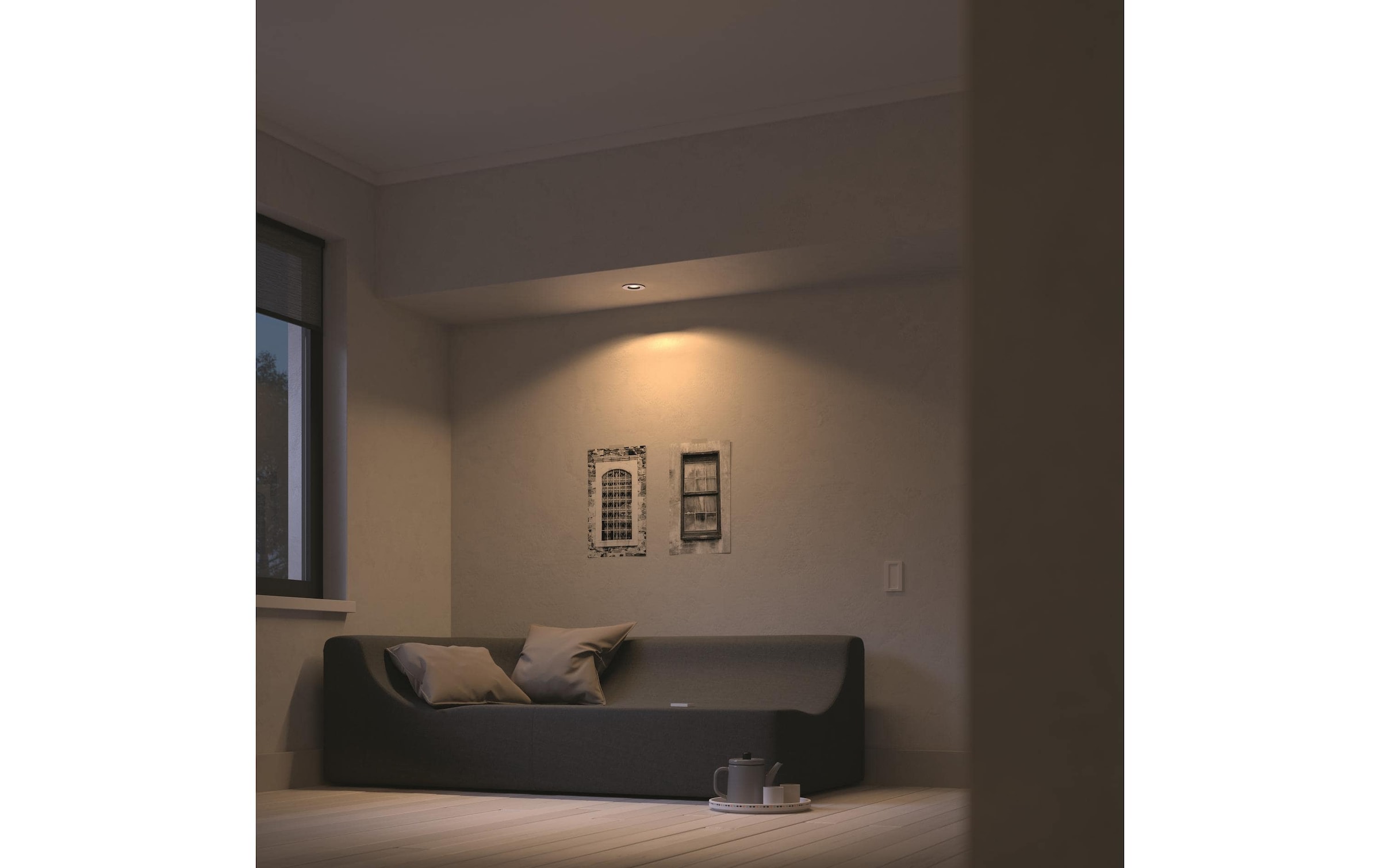 Philips Hue LED Deckenleuchte »Milliskin Rund«