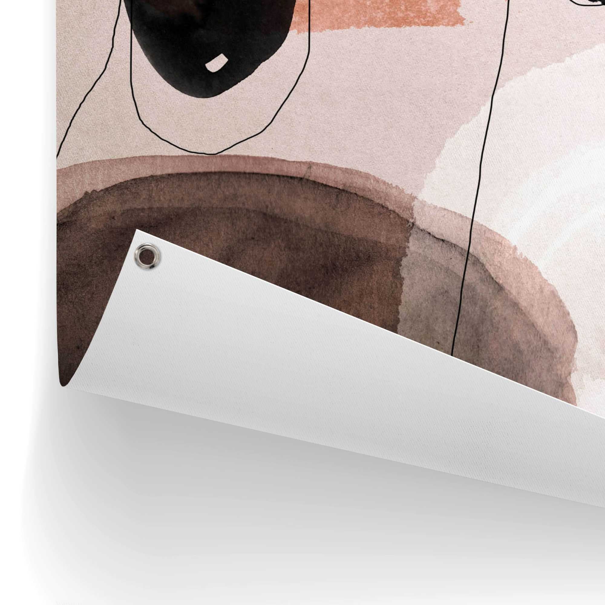 Reinders! Poster »Abstrakte Formen« Outdoor für Garten oder Balkon