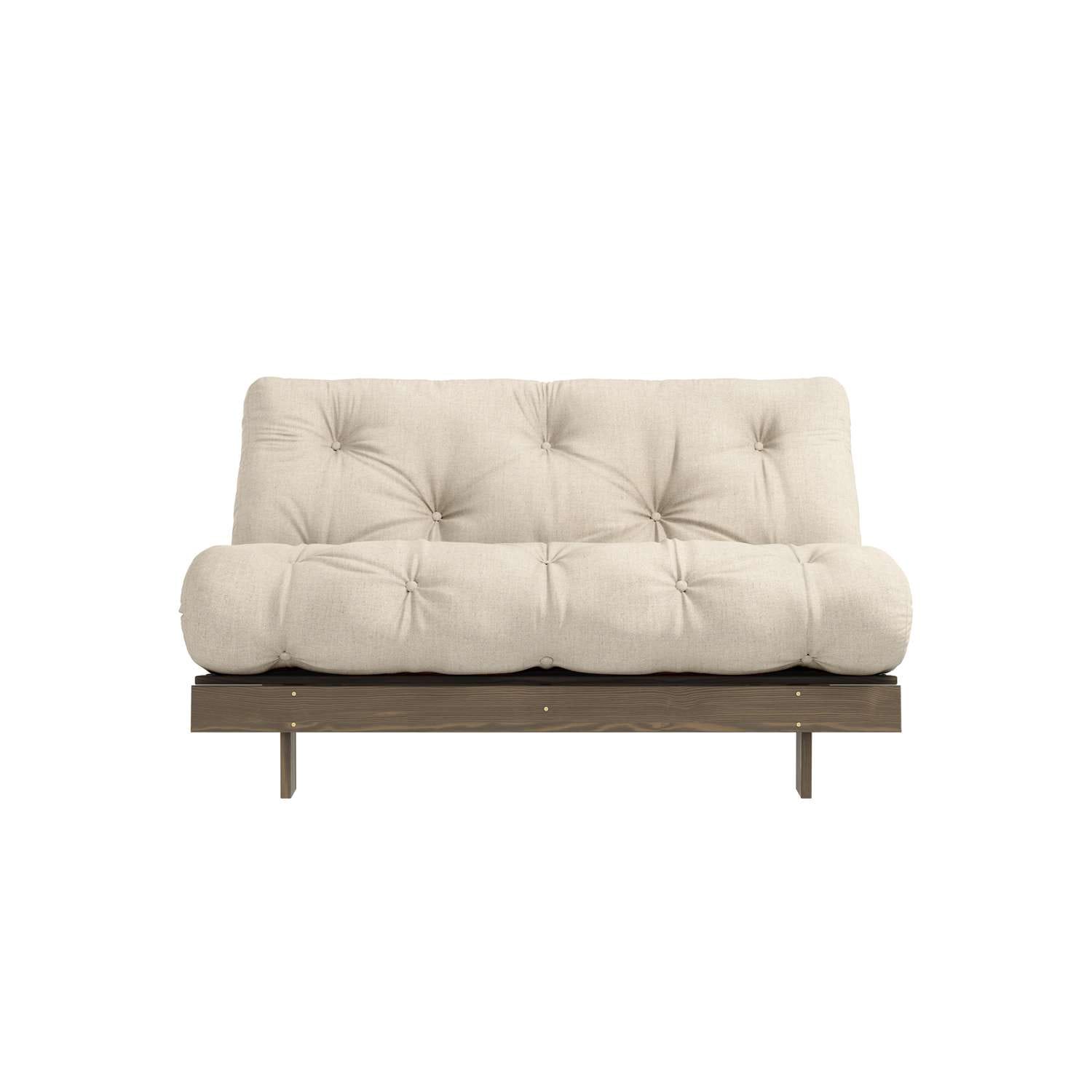 Karup Design Daybett »Daybett Roots Schlafsofa – Gästebett & Sofa aus FSC®-Kiefer«, Inkl. Futonmatratze, in mehreren Grössen & Farben erhältlich