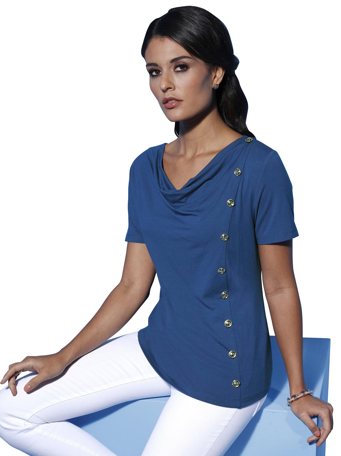 Image of creation L Wasserfallshirt »Shirt«, (1 tlg.) bei Ackermann Versand Schweiz