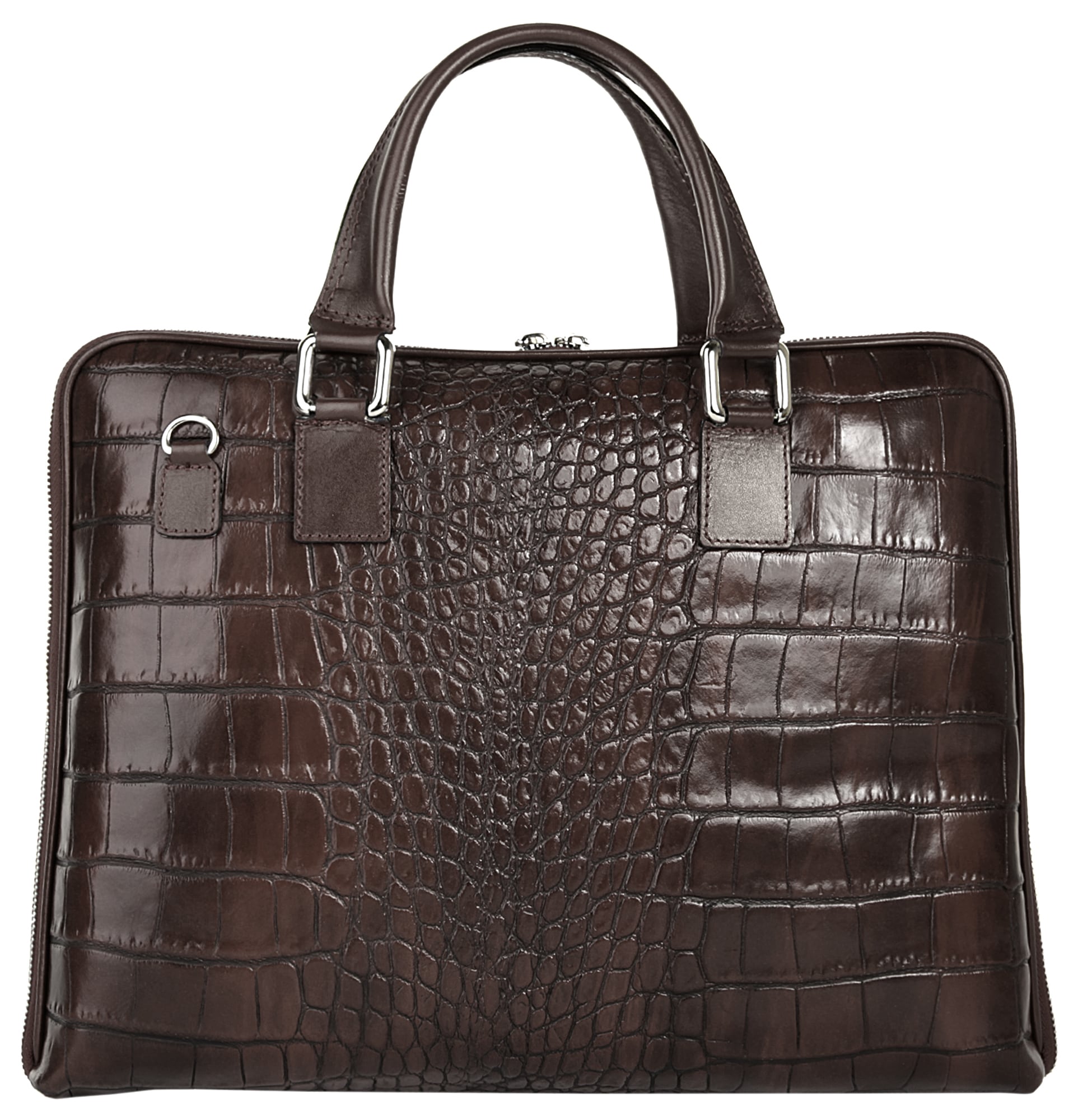 Image of Bagan Aktentasche "BAGAN Damen echt Leder, Made in Italy" echt Leder, Made in Italy