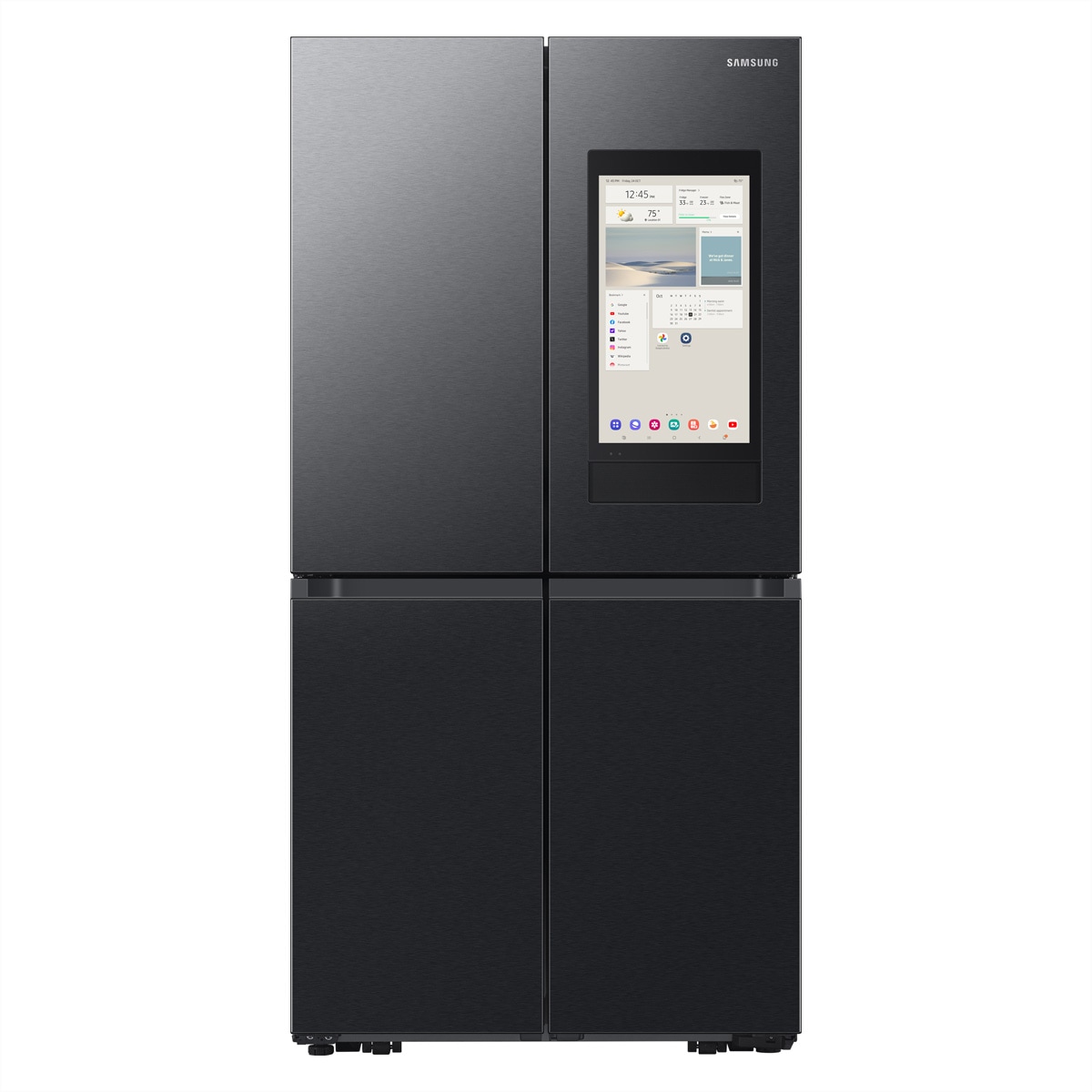 Side-by-Side »Samsung Food Center RF9000D, French Door, 636l, Wi-Fi, anthrazit«, 183...