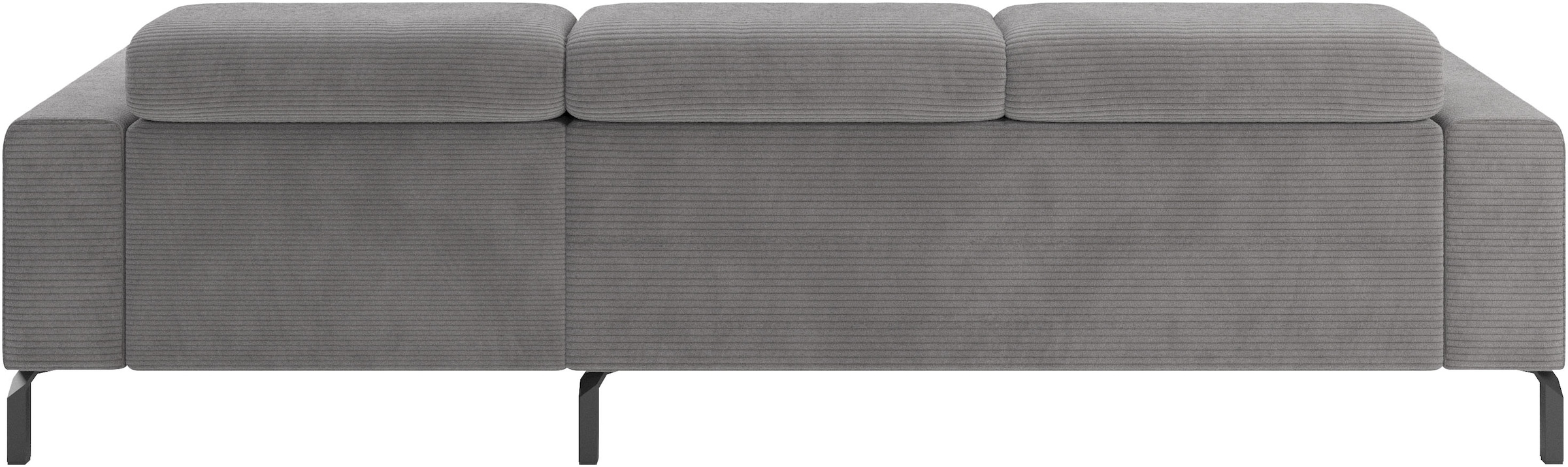 Home affaire Canapé d'angle »Ecksofa, L-Form,  incl. Kopfteilverstellung, Breite 258 cm« réglage électrique de la profondeur d'assise en option