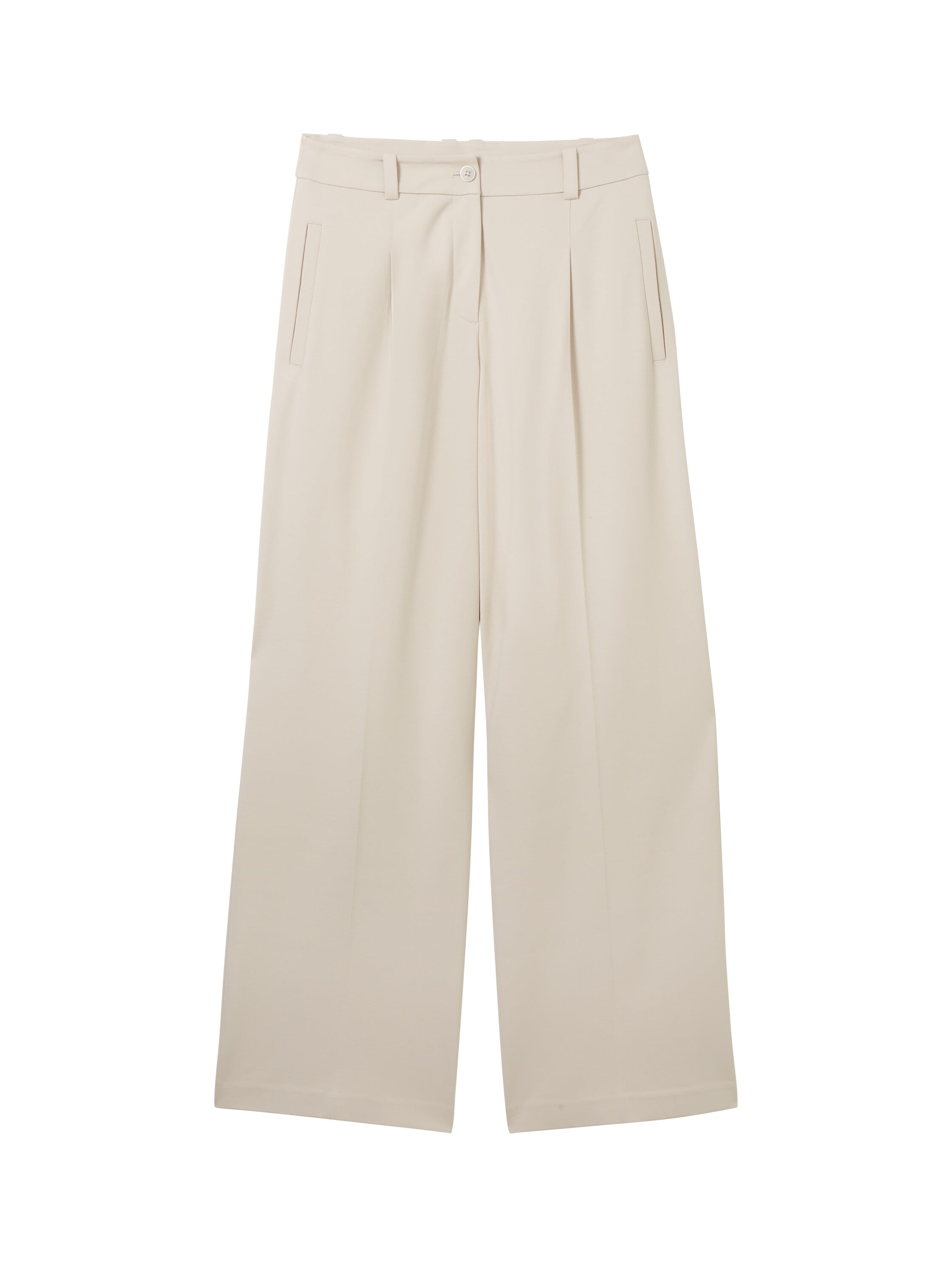 TOM TAILOR Jerseyhose, Wide Leg mit Taschen