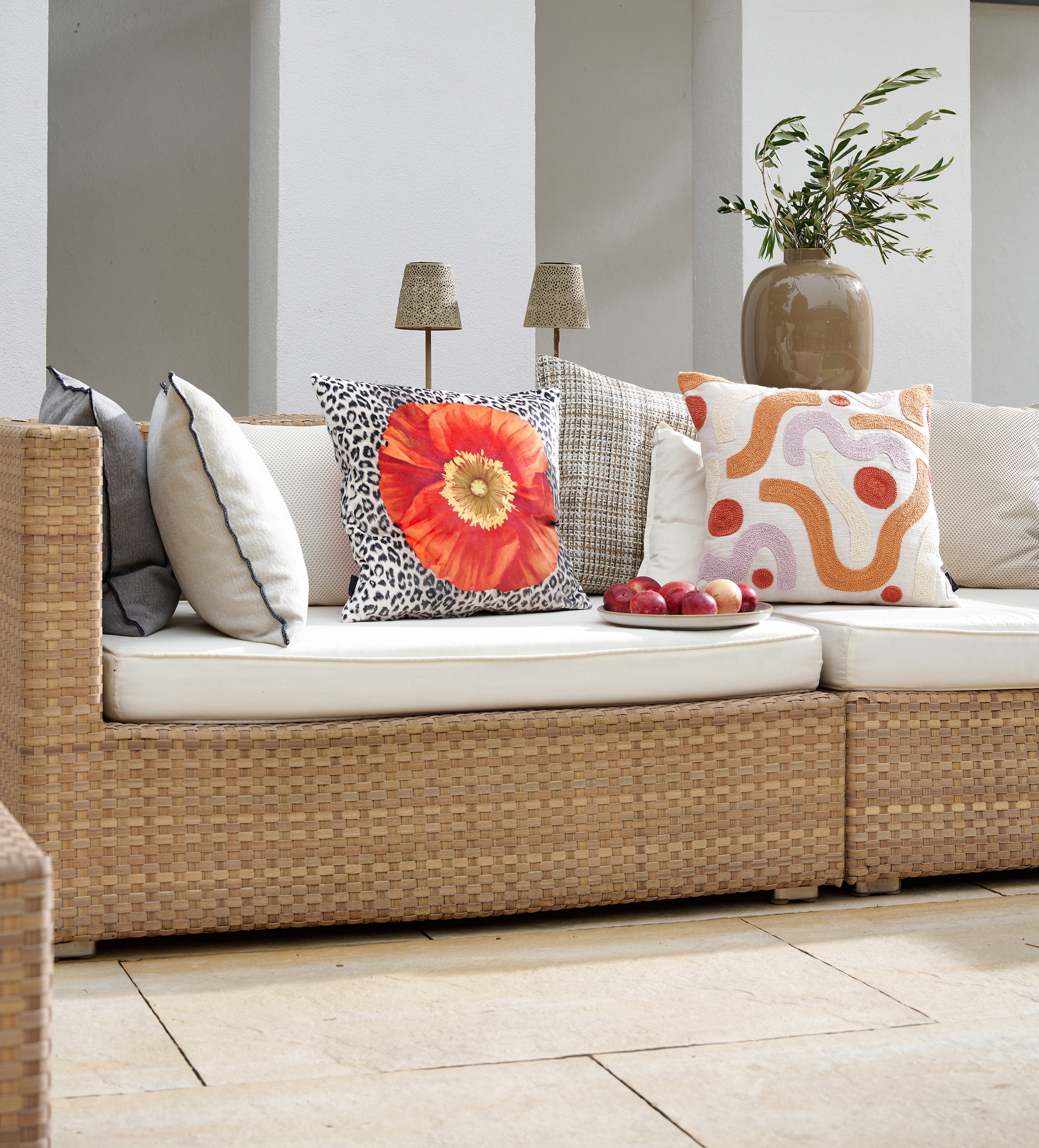 APELT Coussin décoratif »Cona« avec rembourrage doux 100% PES