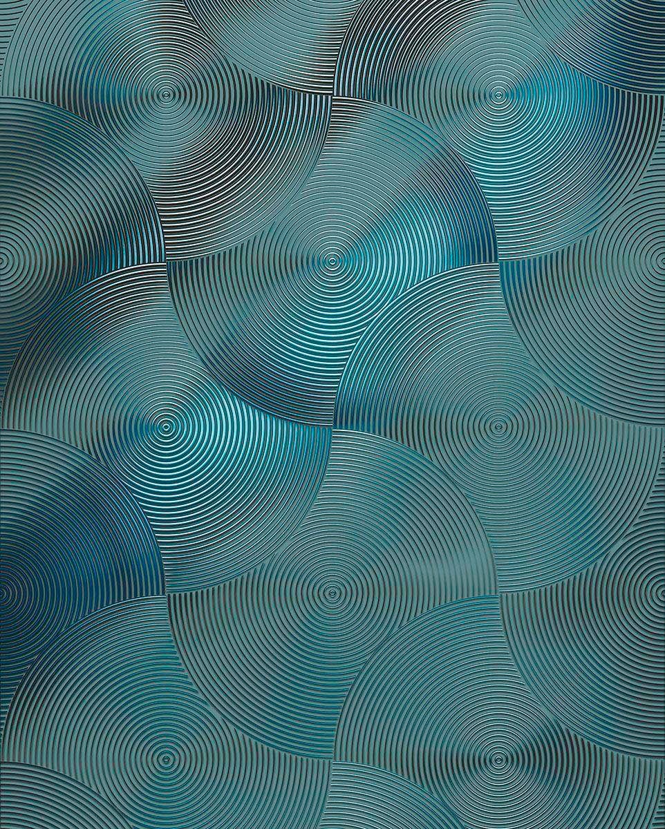 Image of Komar Vliestapete "Digitaldruck Vlies - Mystic Silver - Grösse 200 x 250 cm" bedruckt glatt Wohnzimmer, Schlafzimmer
