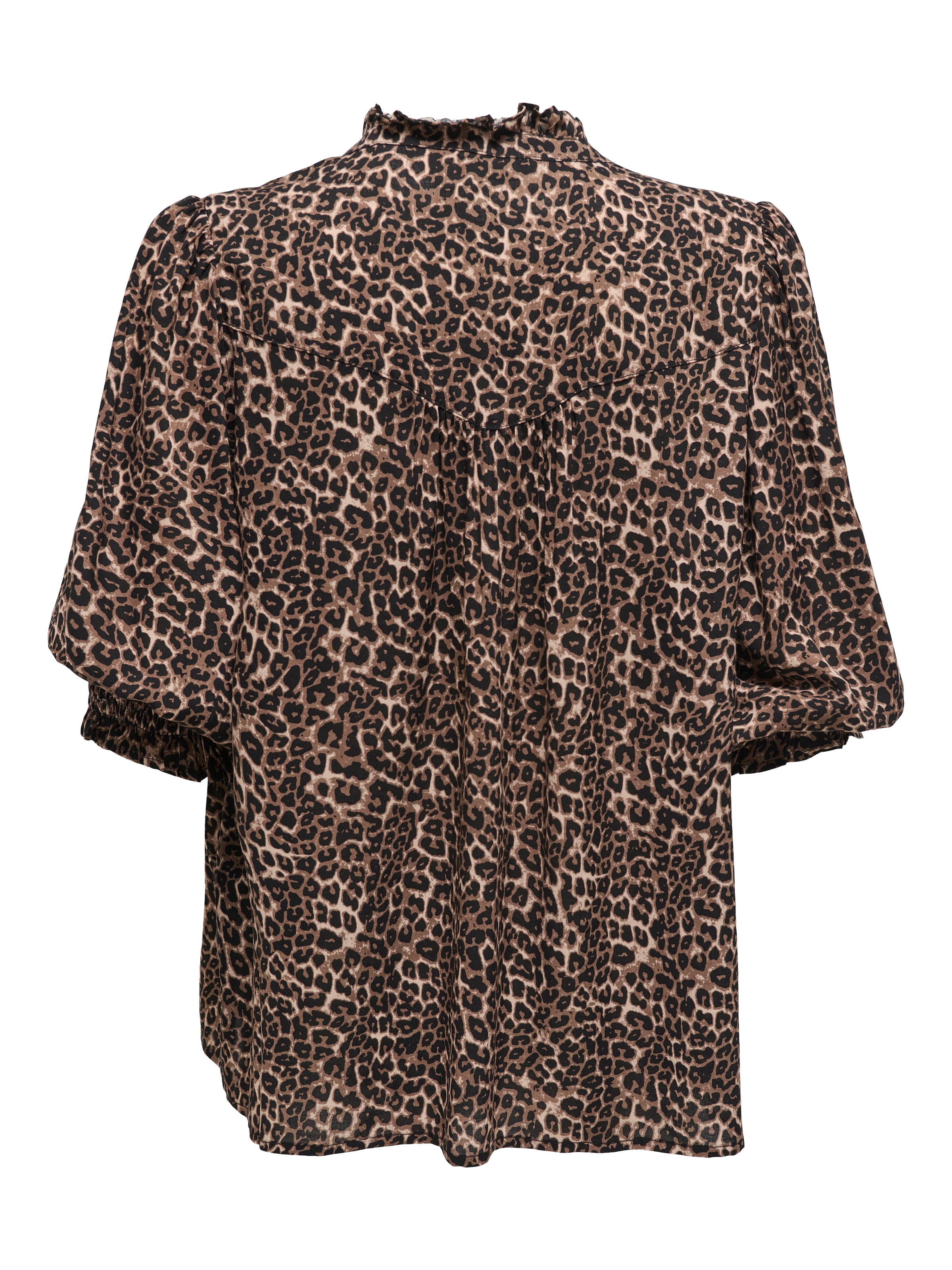 ONLY Blouse à manches courtes »ONLRAYA 3/4 SHIRT WVN NOOS« Viskose, regular fit