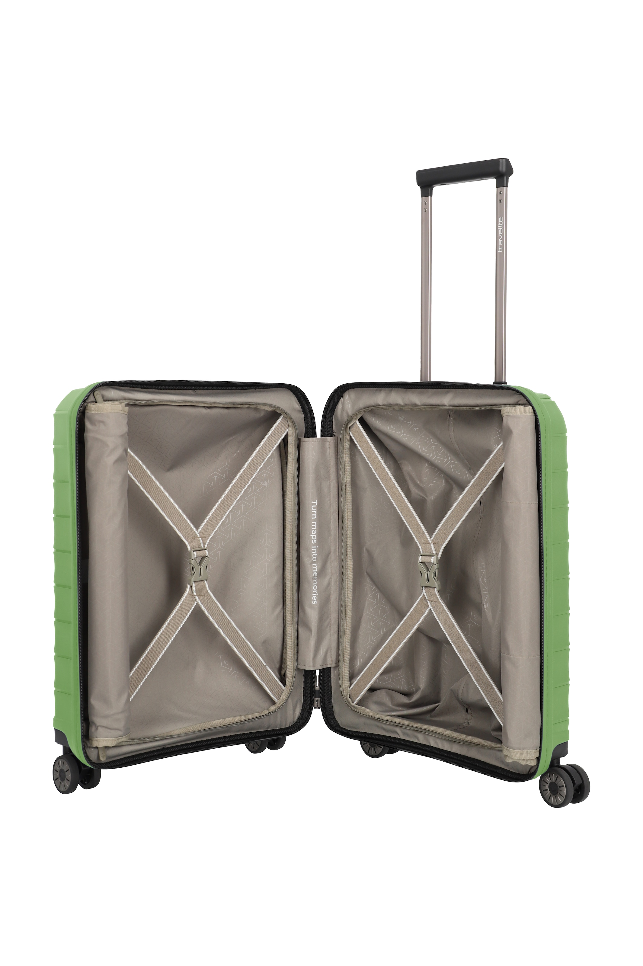 travelite Trolley »MOOBY Koffer Hartschale« 39 litre 4 Rollen avec serrure TSA et surface résistante aux rayures – léger et robuste