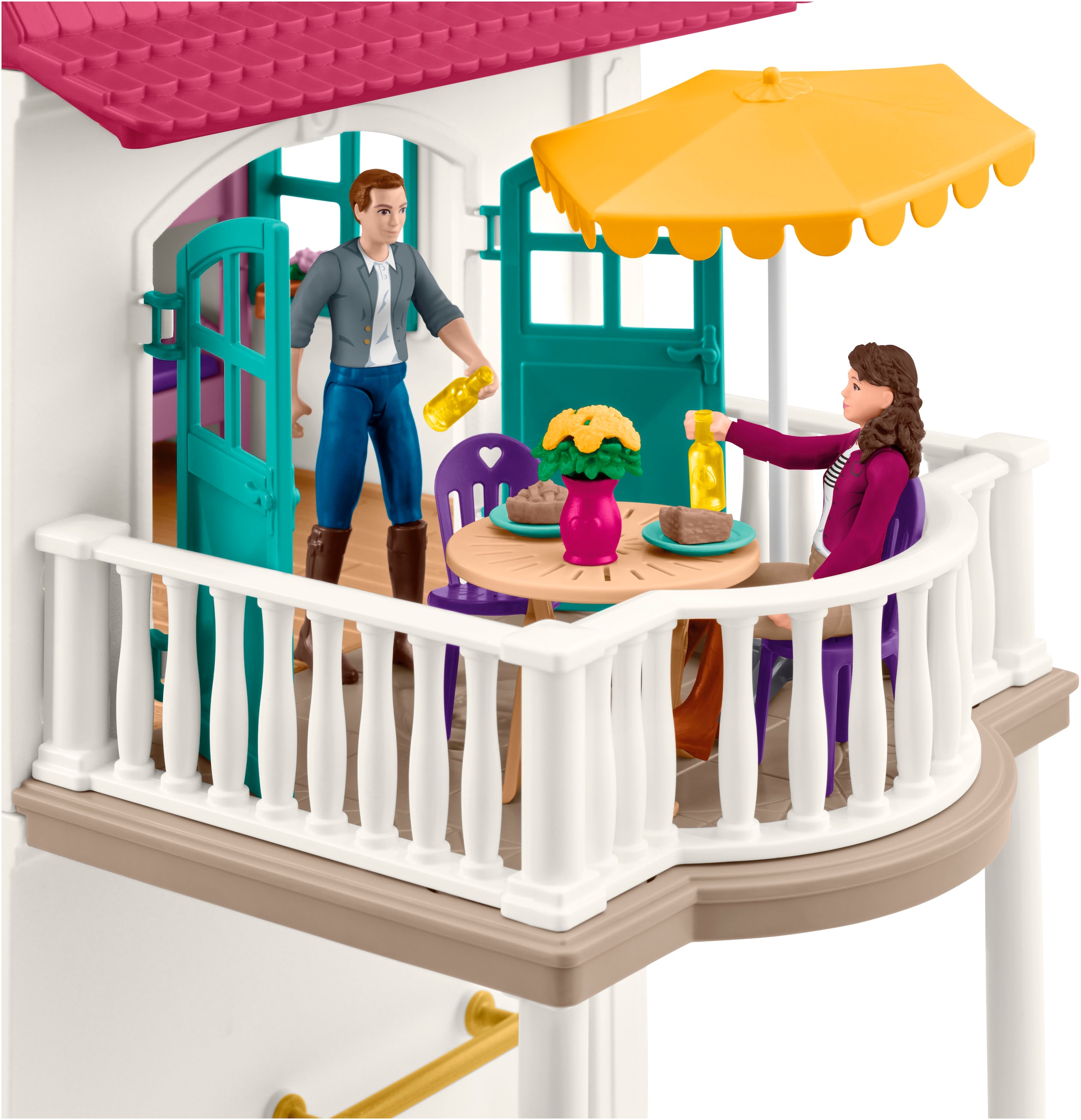 Schleich® Spielwelt »HORSE CLUB, Lakeside Country House and Stable (42706)« Made in Europe