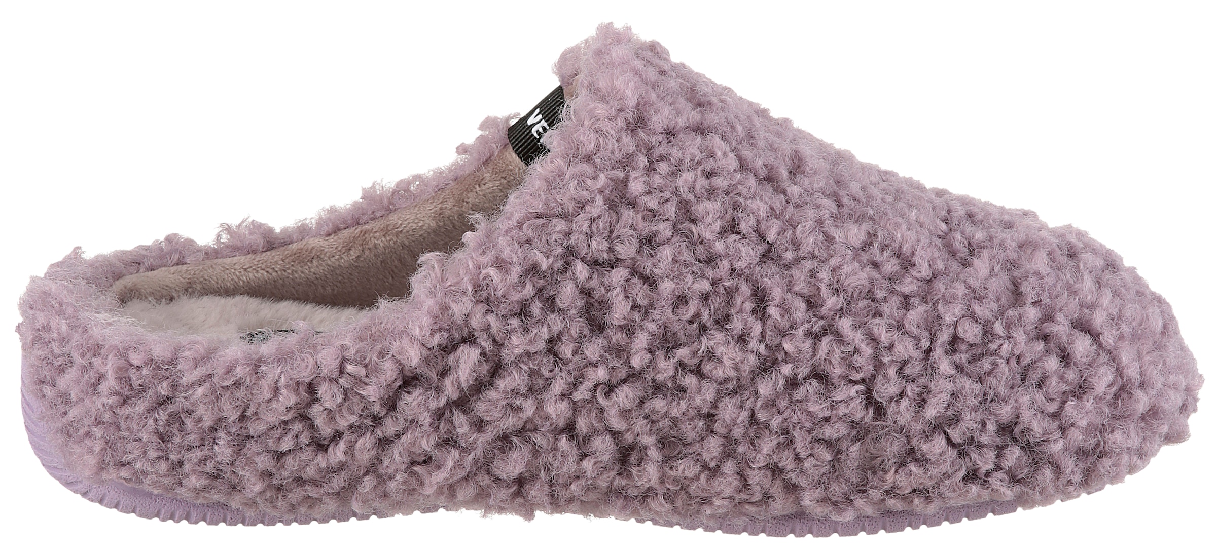 VERBENAS Pantoffel  , Hausschuh, Homeslipper, Clog in kuscheliger Optik