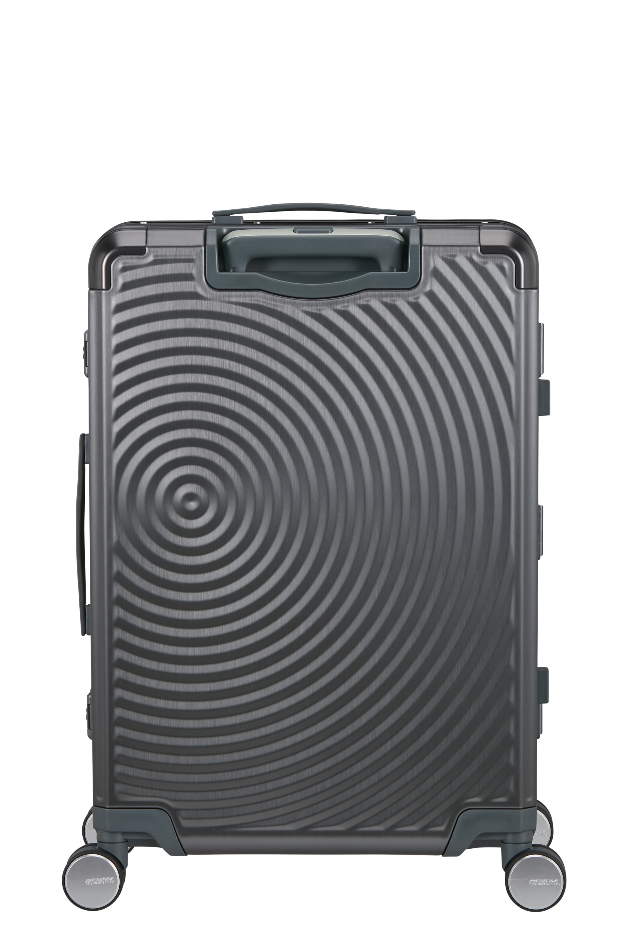 American Tourister® Trolley à coque dure »SOUNDBOX ALU, verschiedene Grössen und Farben« 73 litre 4 Rollen Valise rigide avec deux serrures TSA, valise en aluminium