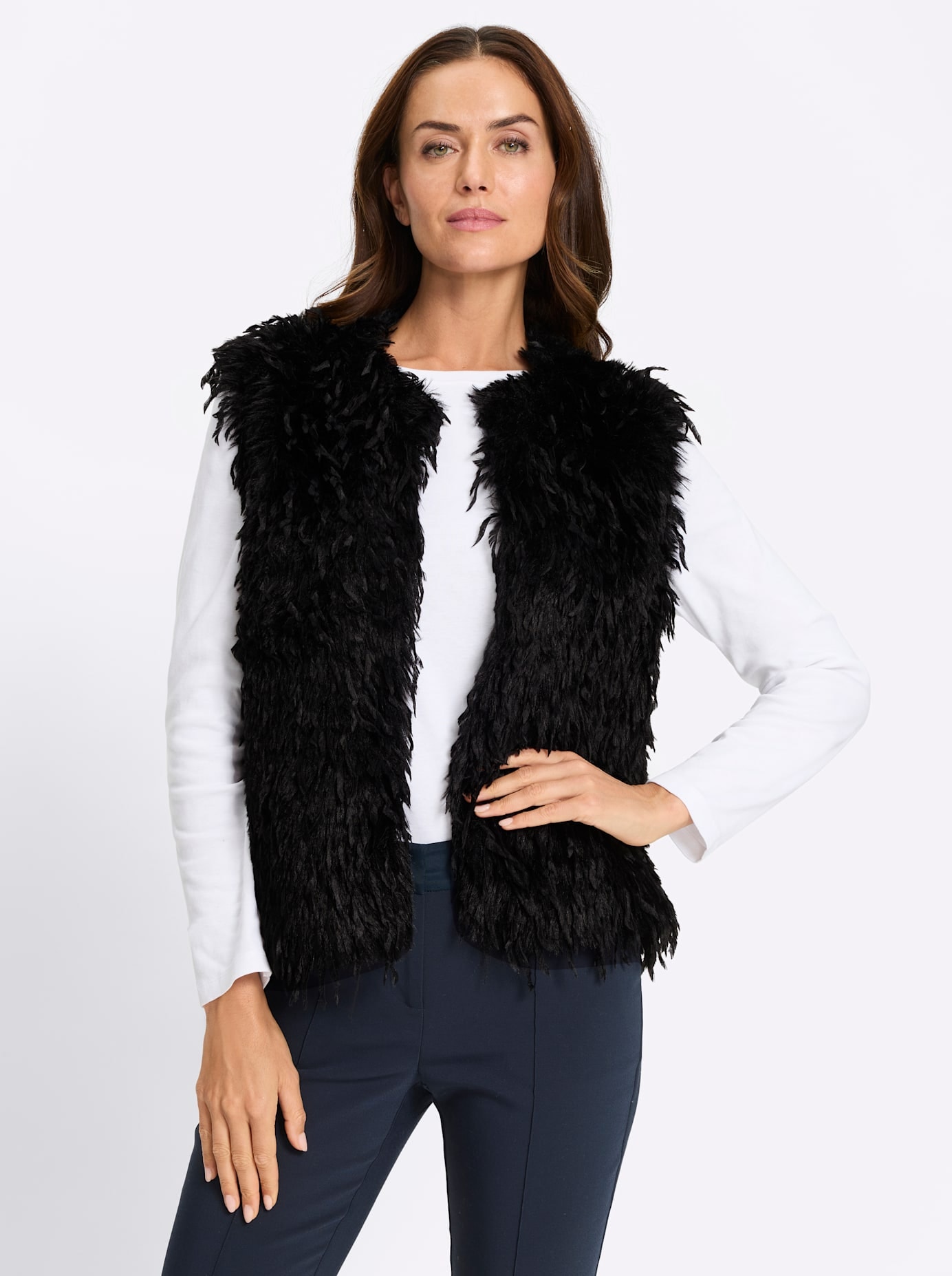 heine Veste longue sans capuche