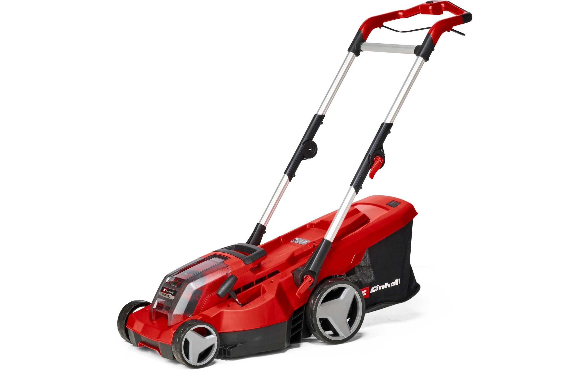Einhell Akkurasenmäher »Akku-Rasenmäher RASARRO 36/36 Kit, 2 x 3.0Ah Plus«