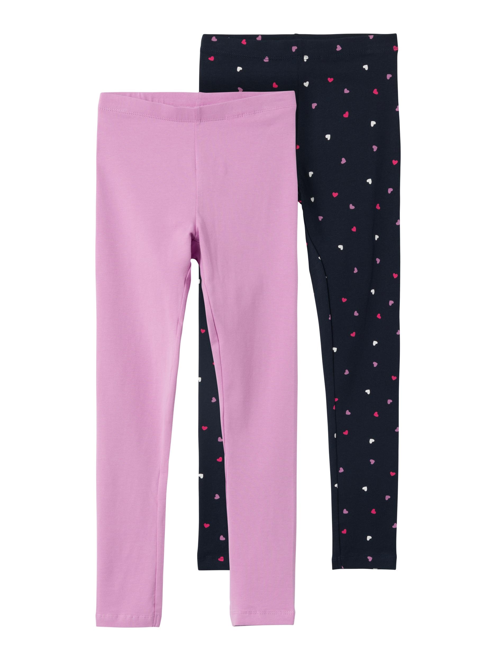 Name It Leggings »NKFVIVIAN 2P AOP LEGGING«, (Set, 2 tlg.)