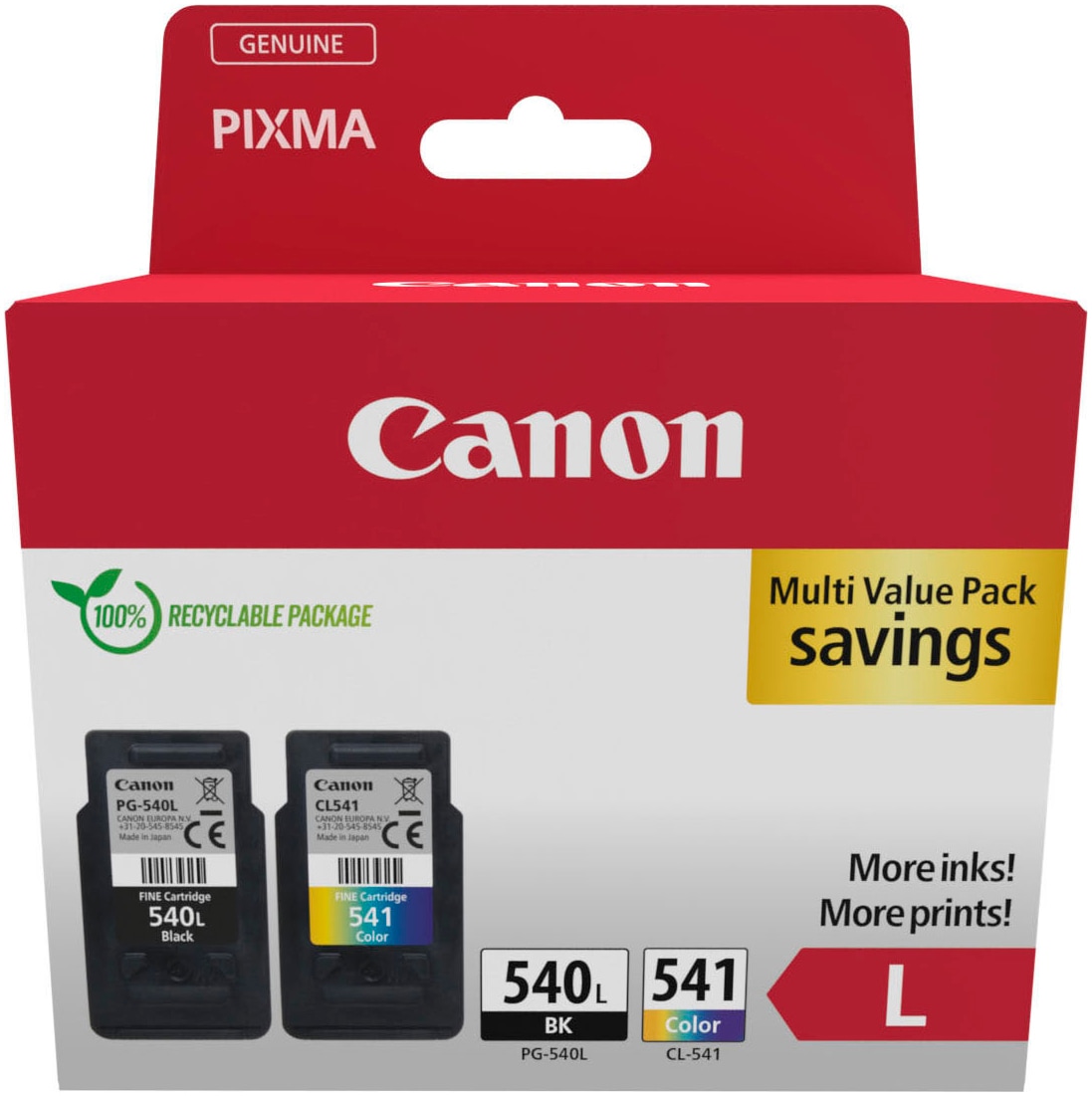 Canon Cartouche d'encre »PG540L/CL541XL Photo Value Pack«