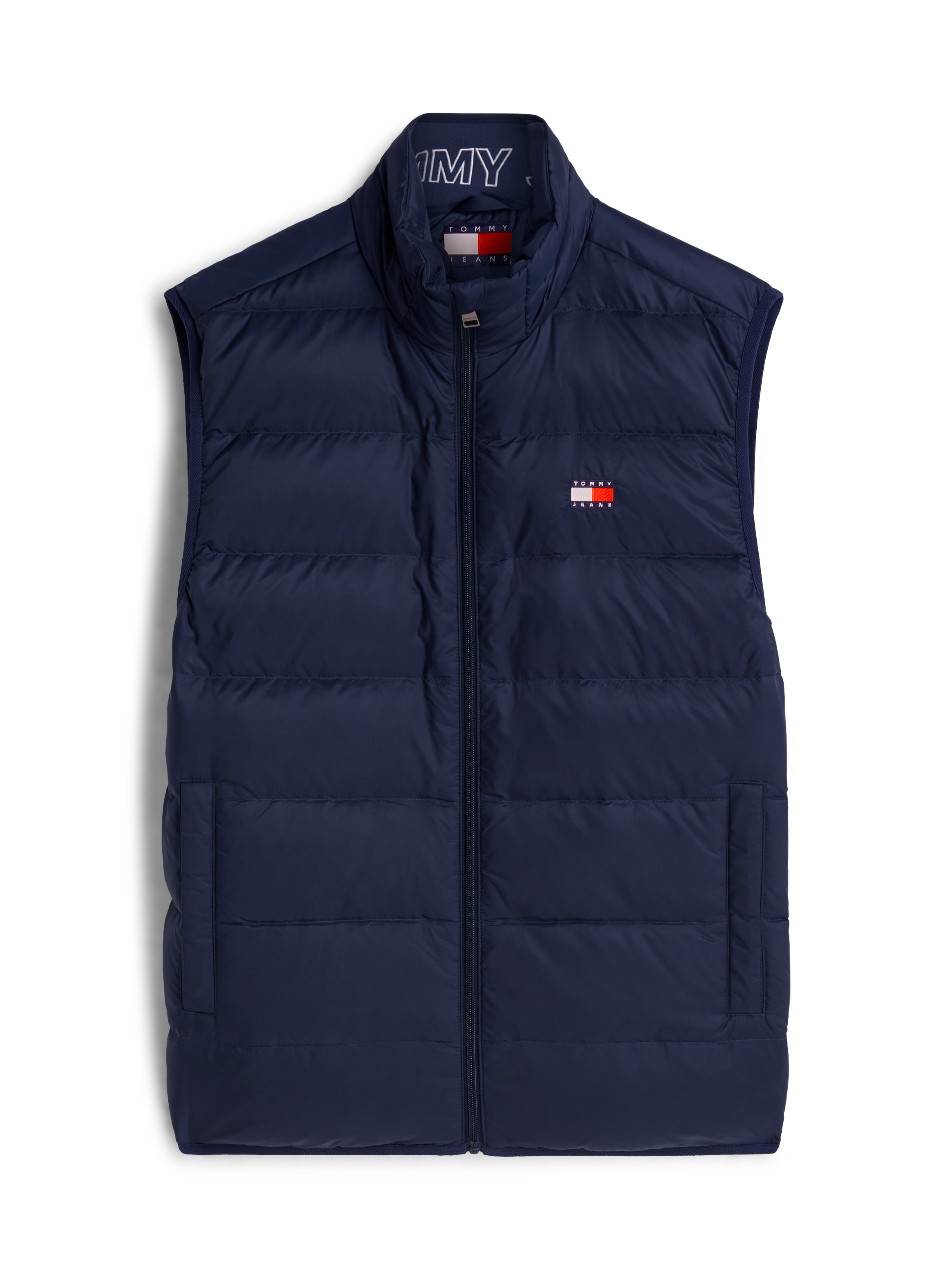 Tommy Jeans Steppweste »TJM LIGHT DOWN PACKABLE VEST« Regular fit mit Stehkragen