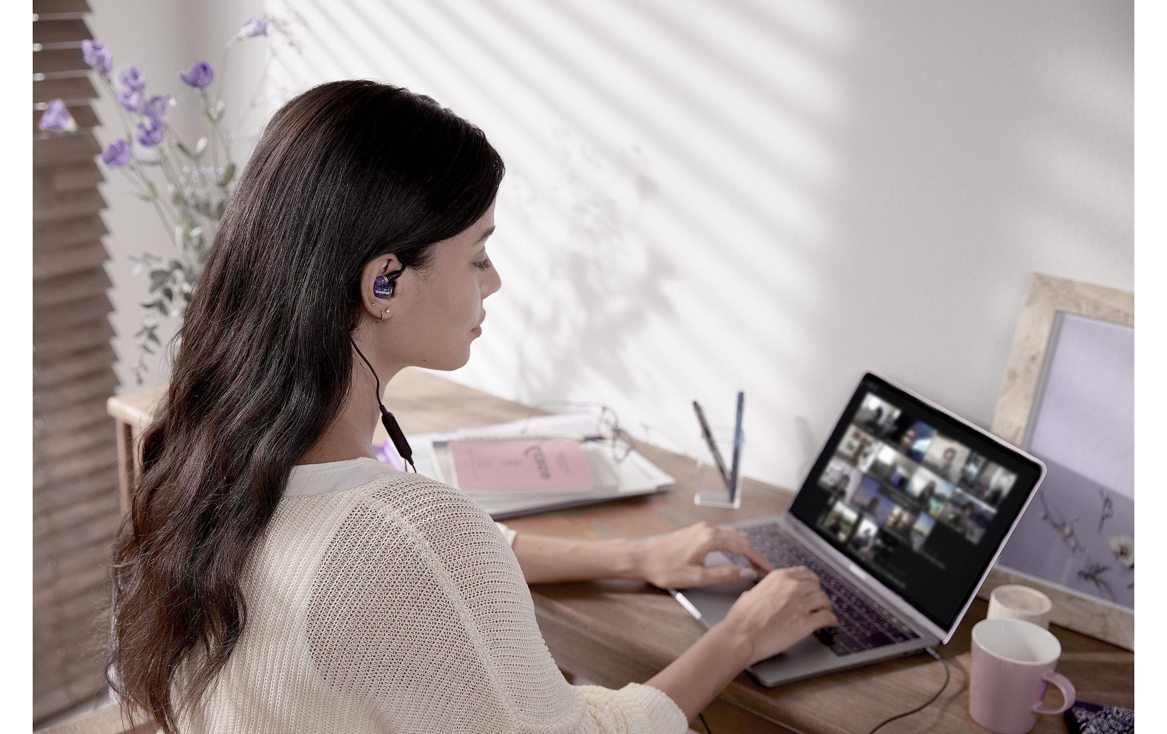 Shure In-Ear-Kopfhörer »SE215 Special Edition«, Anruf-Management, Inline-Fernbedienung, Lautstärkeregelung