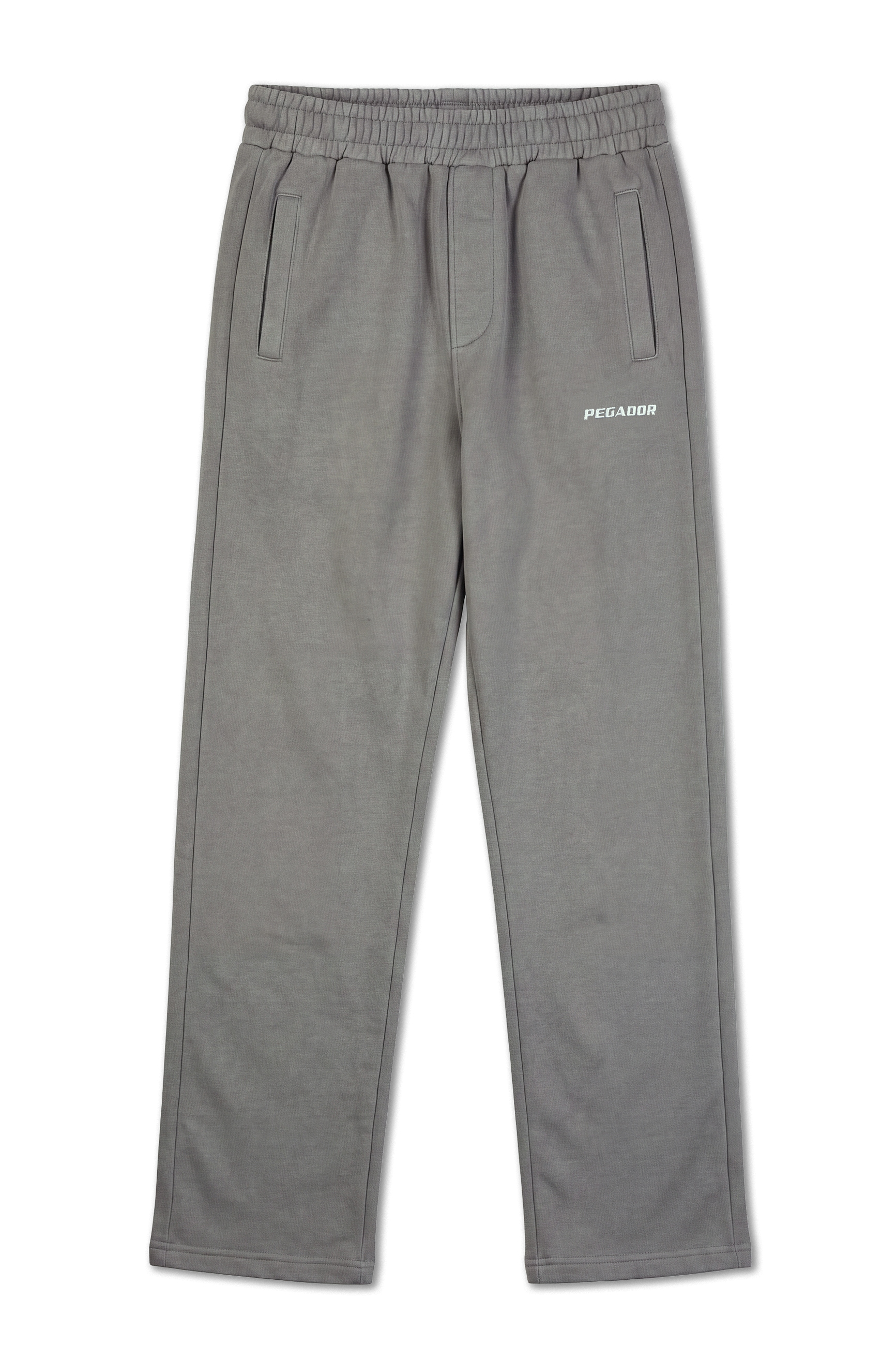 PEGADOR Pantalon sweat »Logo Wide Sweat Pants«  mélange de coton, ample