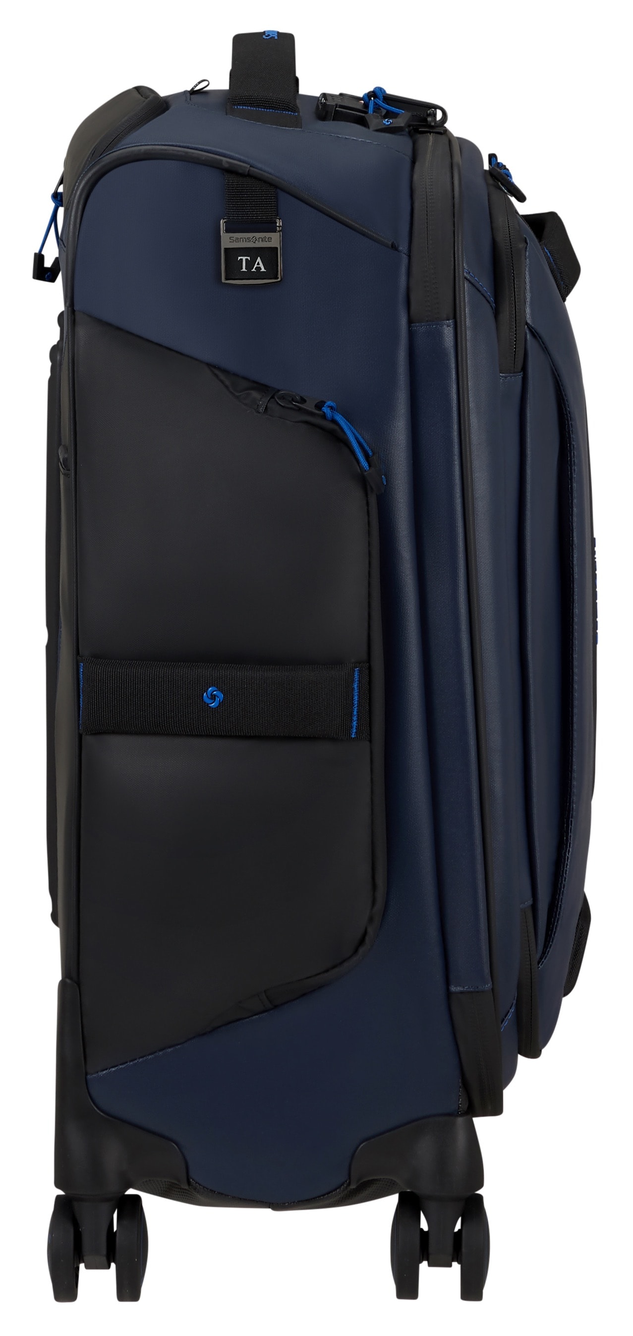 Samsonite Weichgepäck-Trolley »ECODIVER, verschiedene Grössen und Farben« 50 l 4 Rollen mit Reissverschluss-Deckelfach und Fronttasche