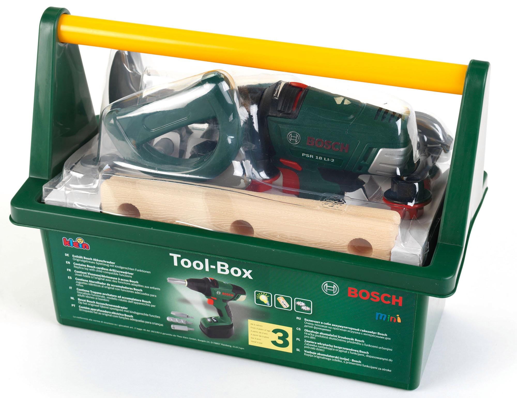 Klein Spielwerkzeugkoffer »Bosch Werkzeug-Box«