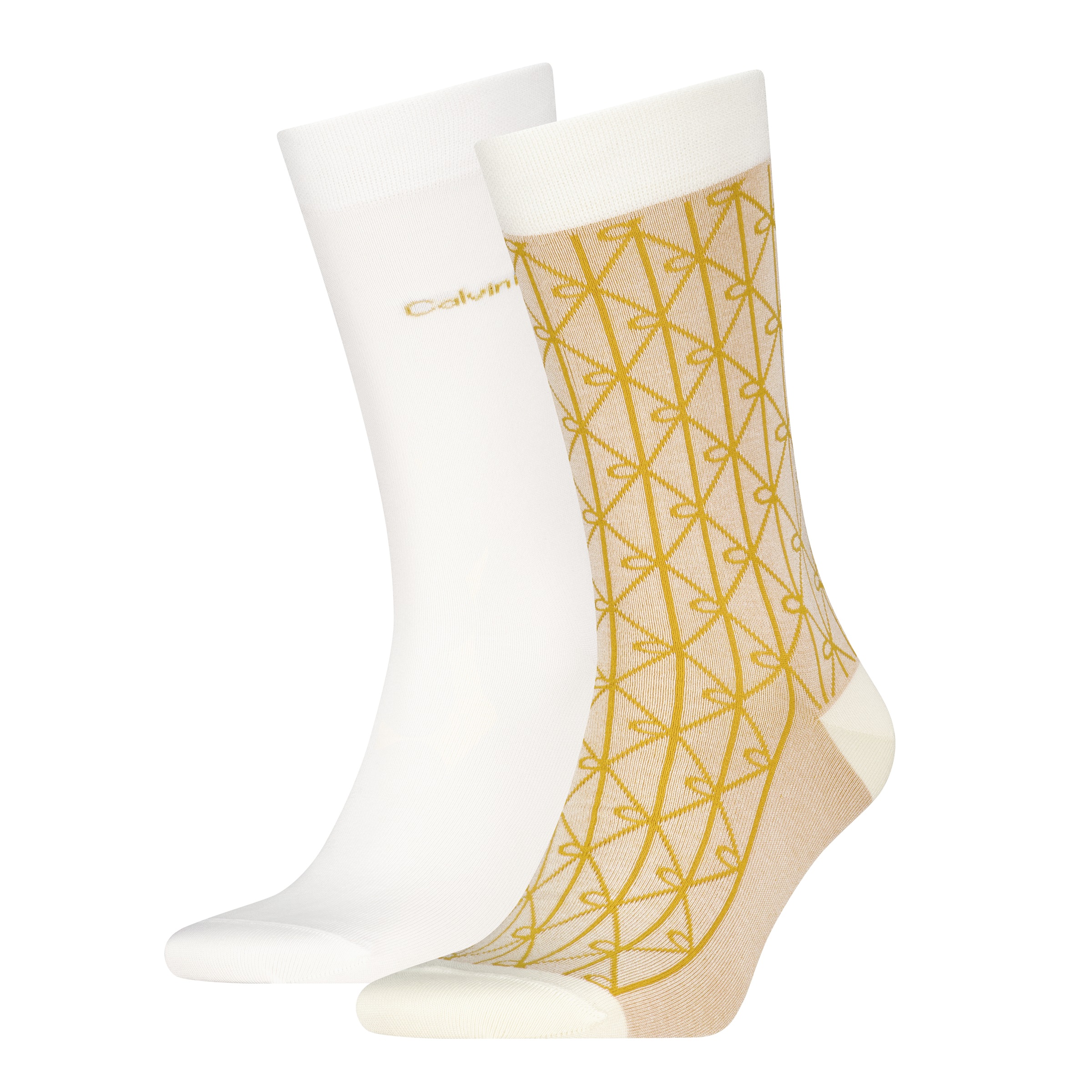 Image of Calvin Klein Socken "CK MEN SOCK EMBLEM AOP" 2 Paar, mit Komfort-Bund, Cotton-Mix, elastisch