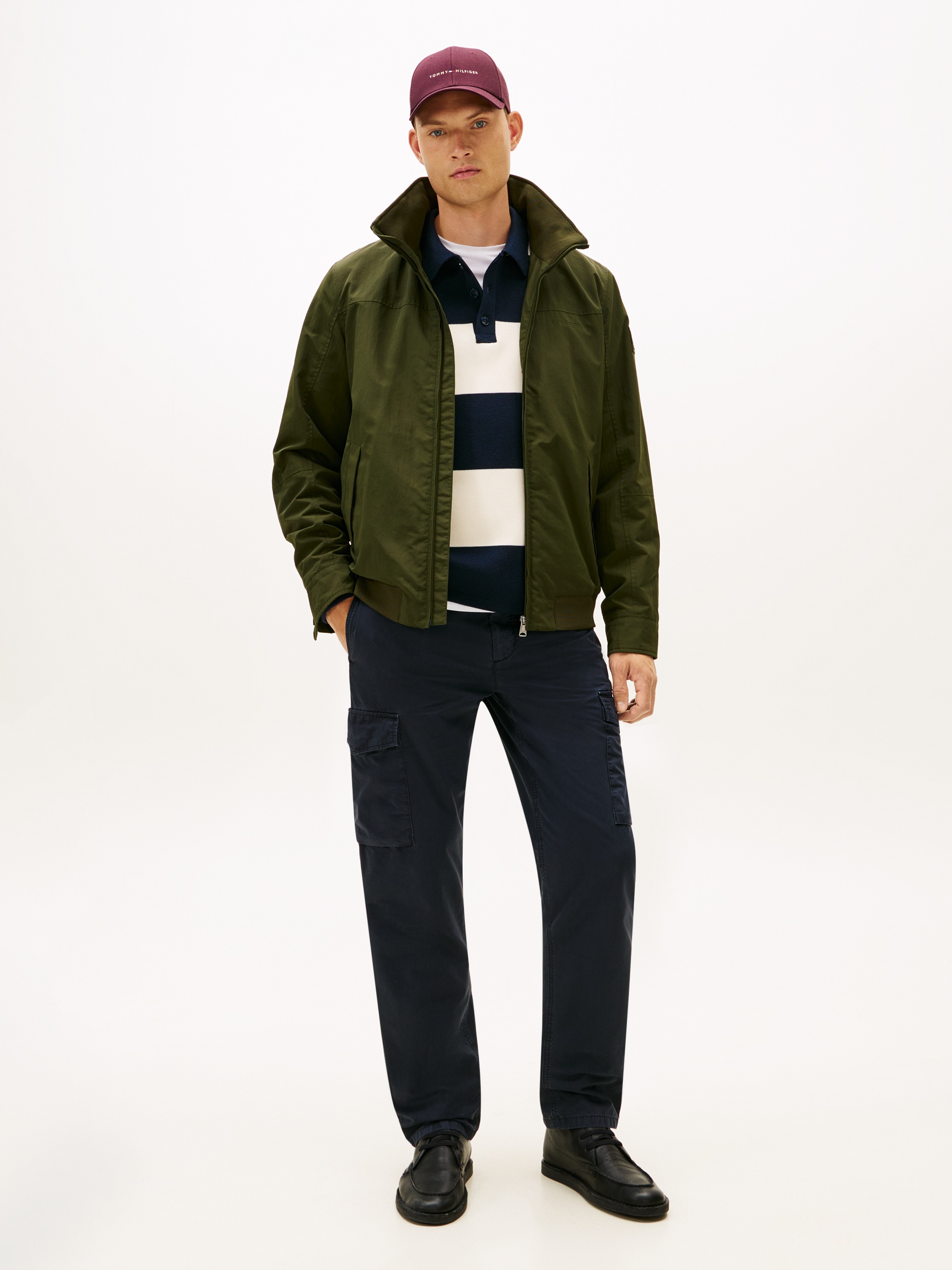 Tommy Hilfiger Pantalon cargo »DENTON LW TWILL«  Straight Fit, Baumwolle