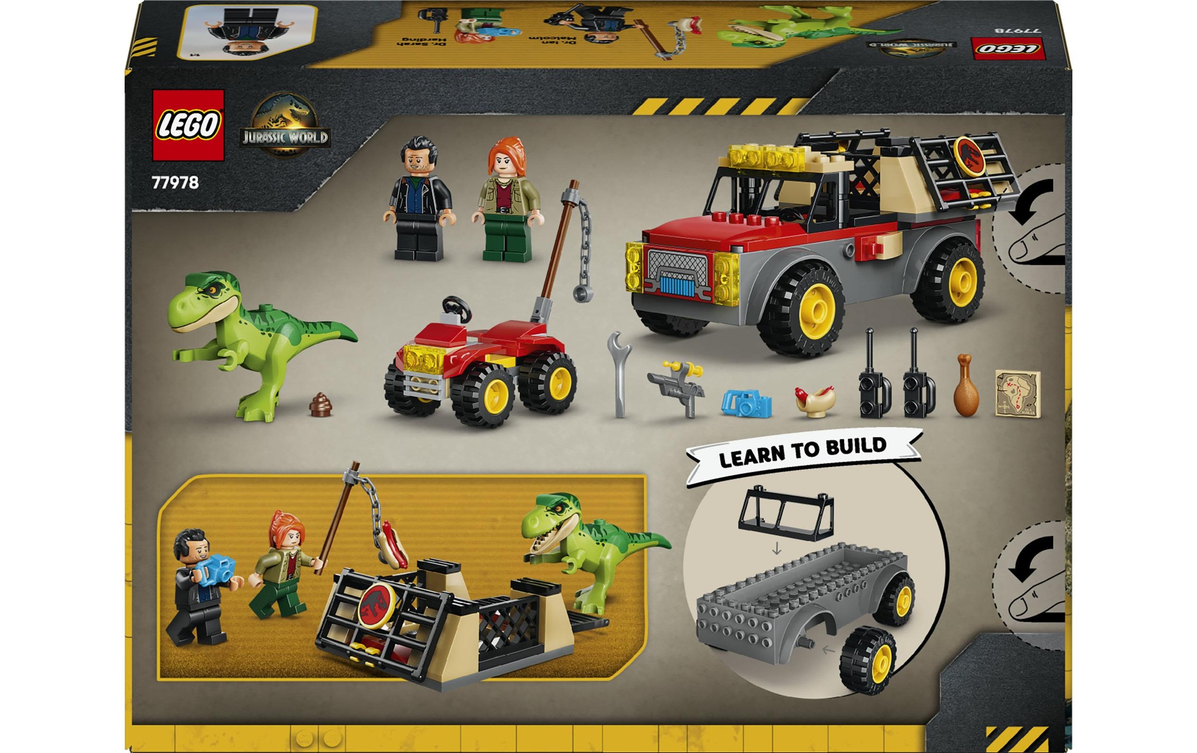 LEGO® Konstruktionsspielsteine »Transporter für den Jungen T.Rex (77978), LEGO Jurassic World« Made in Europe