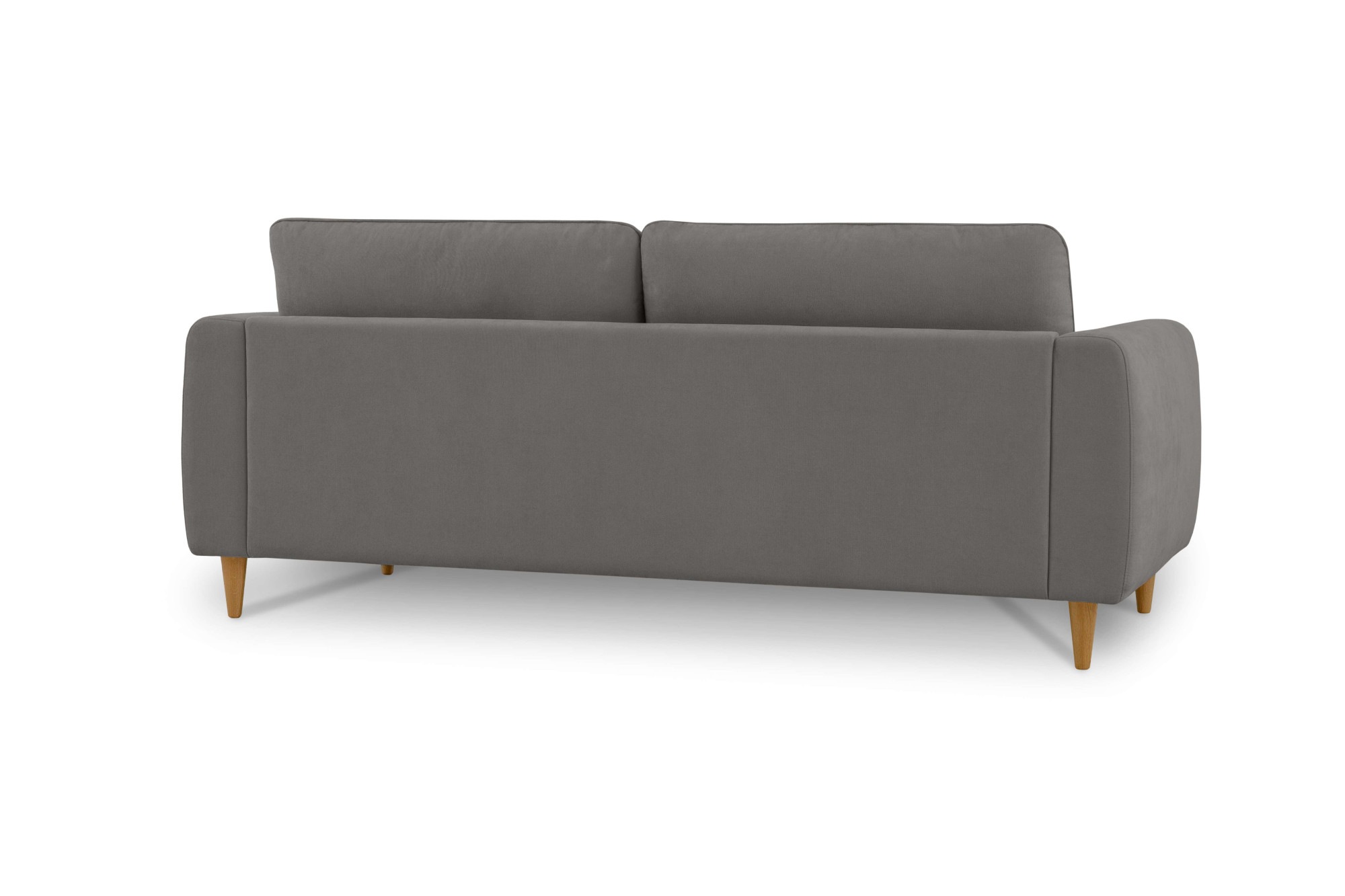 GOODproduct 3-places »Finnian« 212 cm, chenille, élégants pieds en bois massif