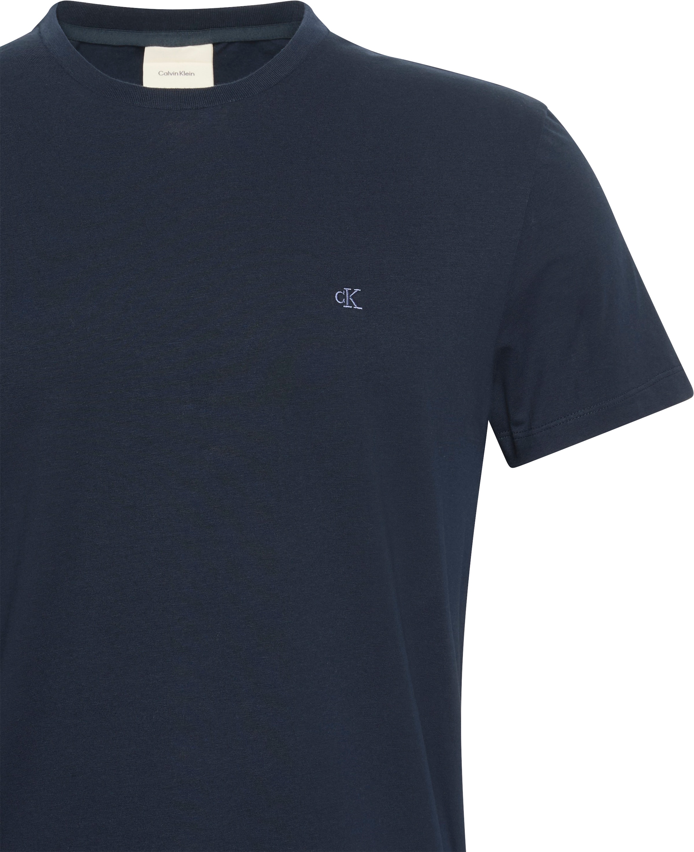 Calvin Klein T-Shirt »SS STRETCH COTTON SLIM TEE«, Mit Rundhalsausschnitt