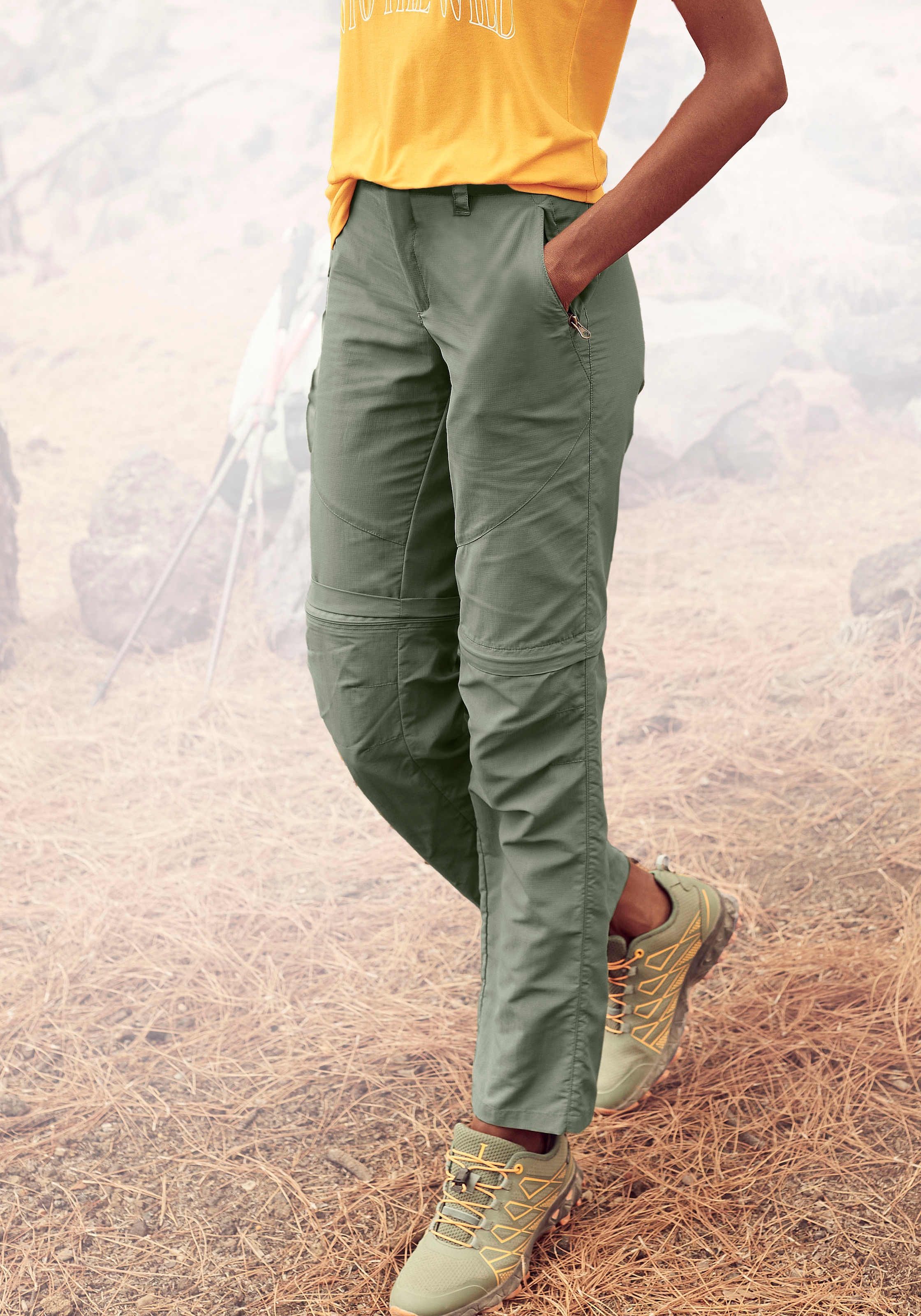 LASCANA ACTIVE Trekkinghose »2-in 1-Hose«, mit abnehmbaren Hosenbeinen  versandkostenfrei kaufen